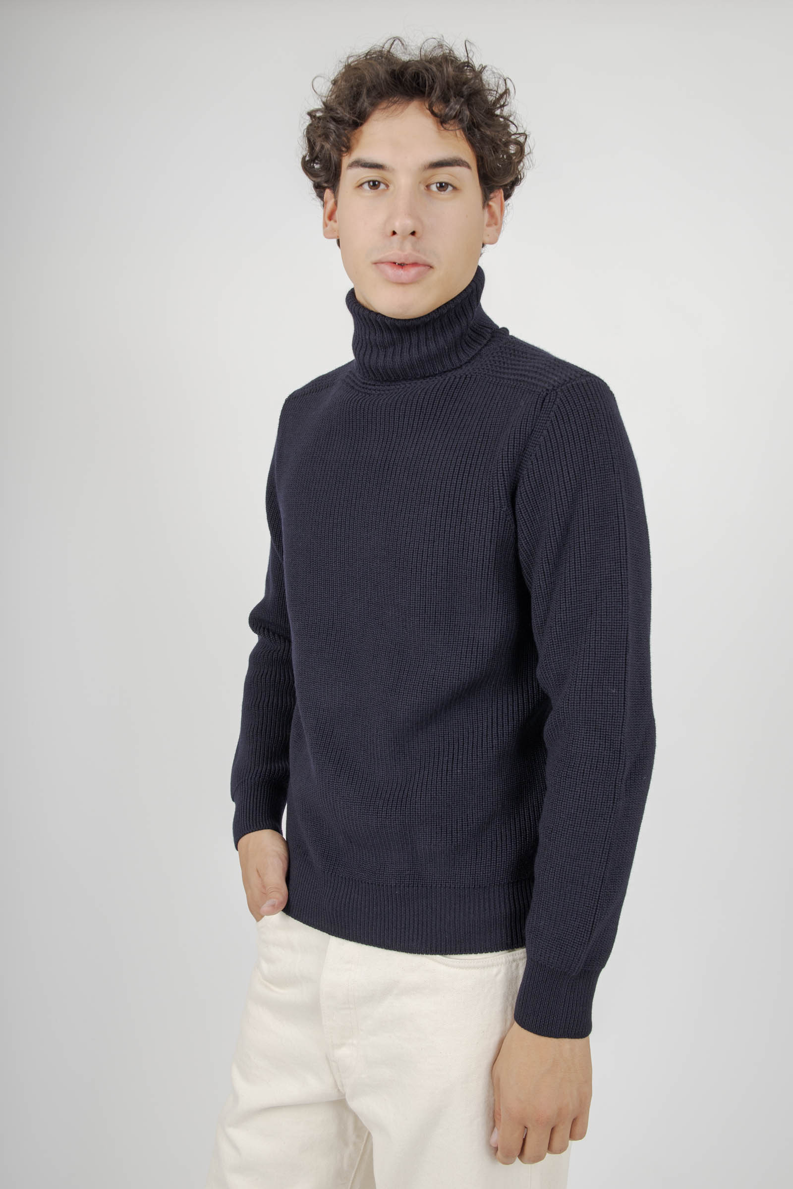 Sebago Maglia Yachting Quickknot Blu Navy Uomo - 4