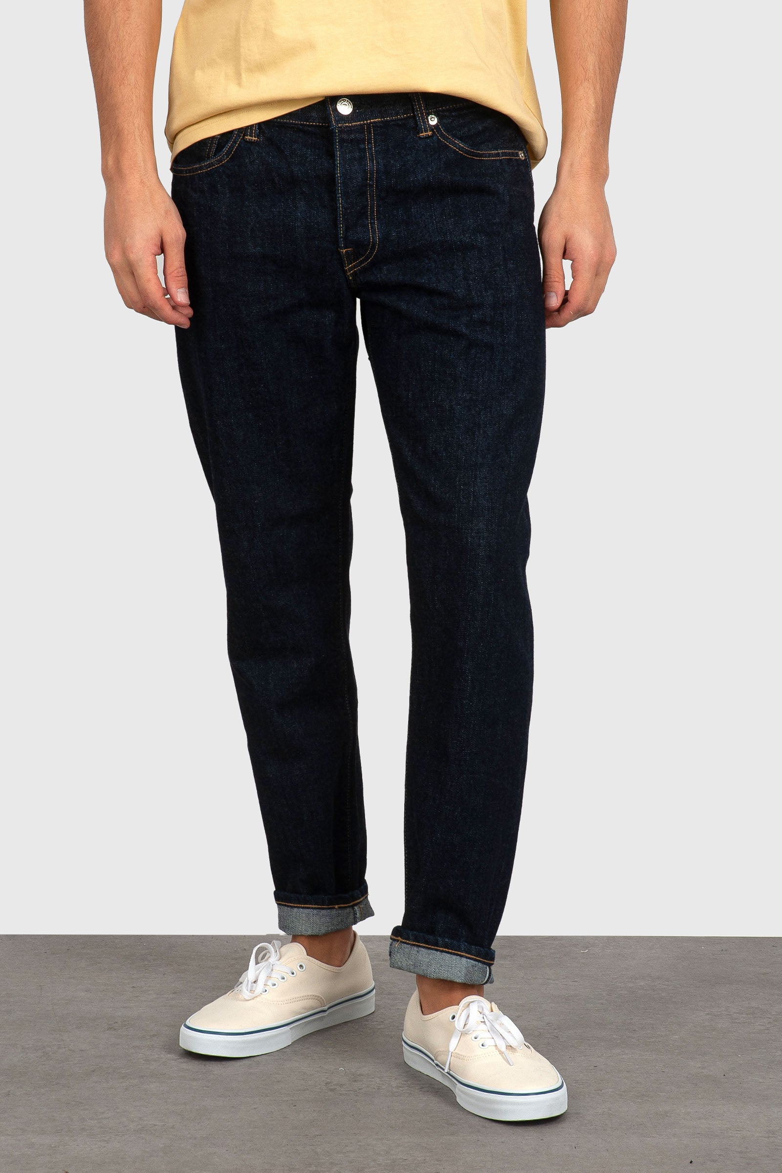 Edwin Jeans Regular Tapered Japan Blu Scuro Uomo - 1