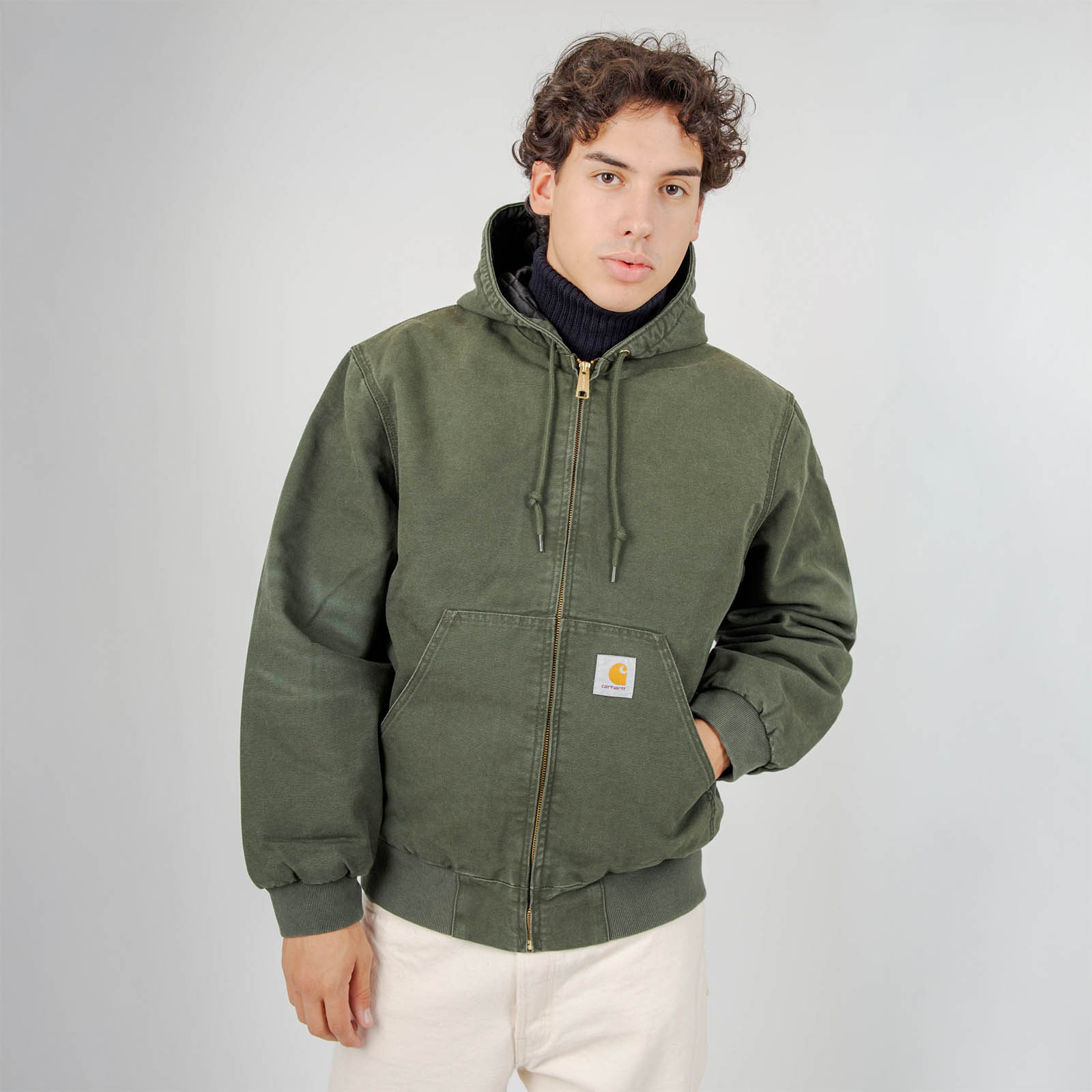Carhartt Wip Og Active Jacket Verde Oliva Uomo - 9