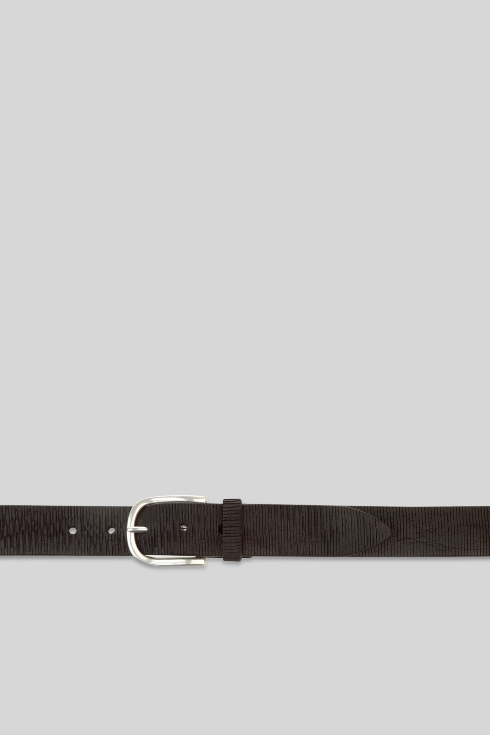 Orciani Cintura Blade In Cuoio Testa Di Moro Uomo - 3