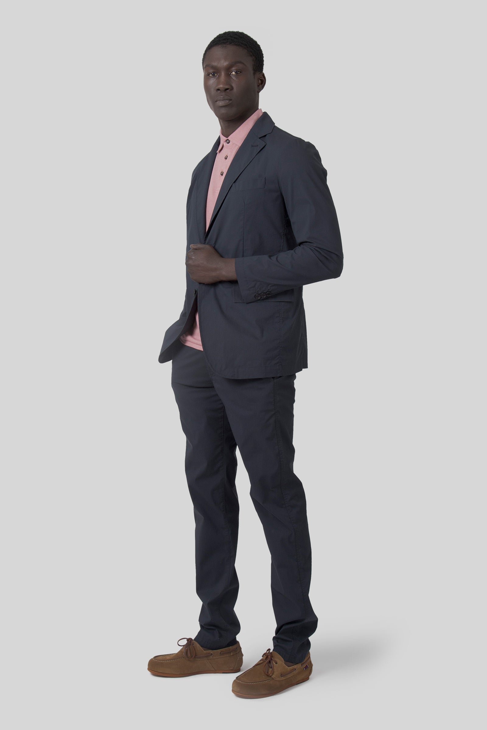 Kuki Light Blazer In Comfort Poplin - 4