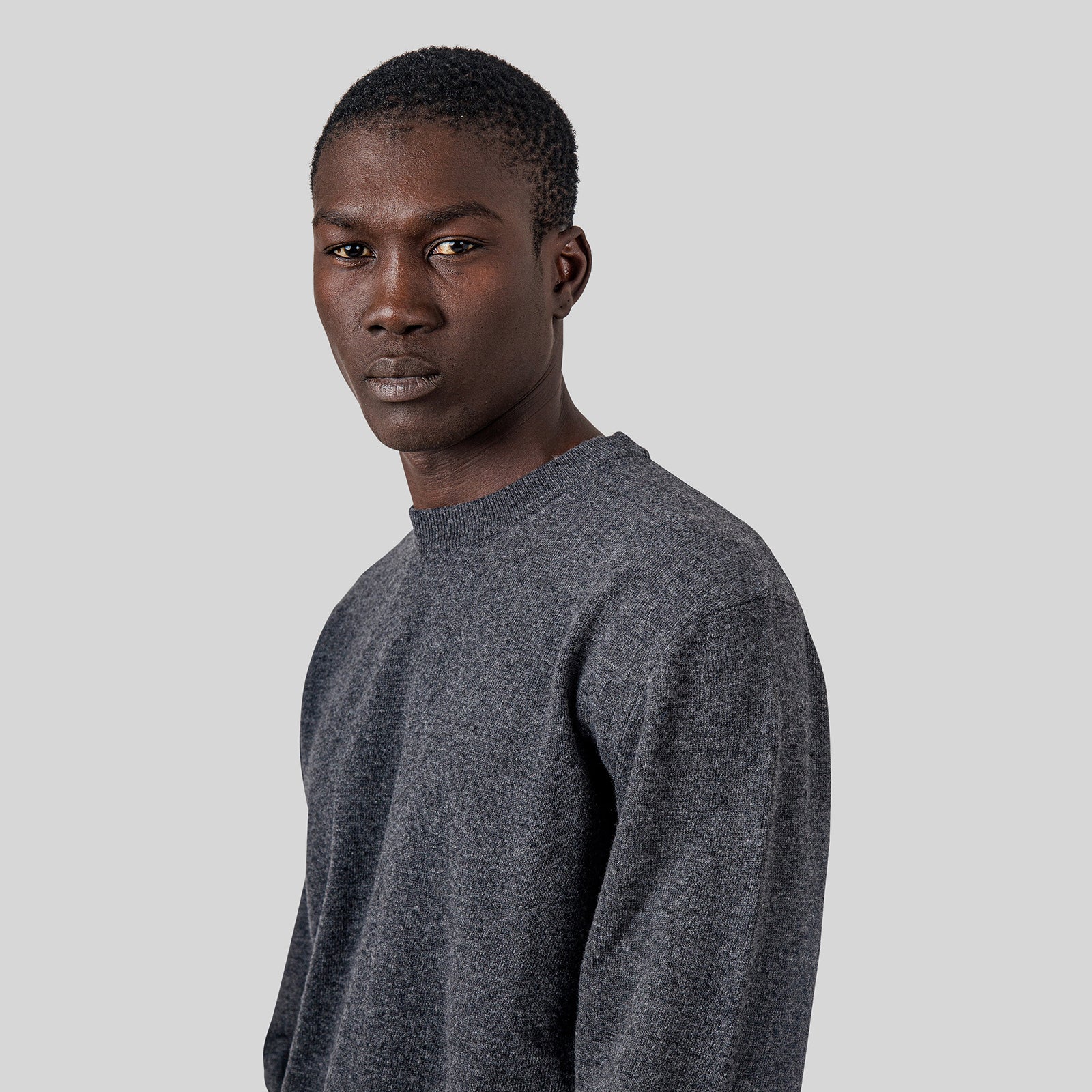 Wool Crew-neck Sweater - 8