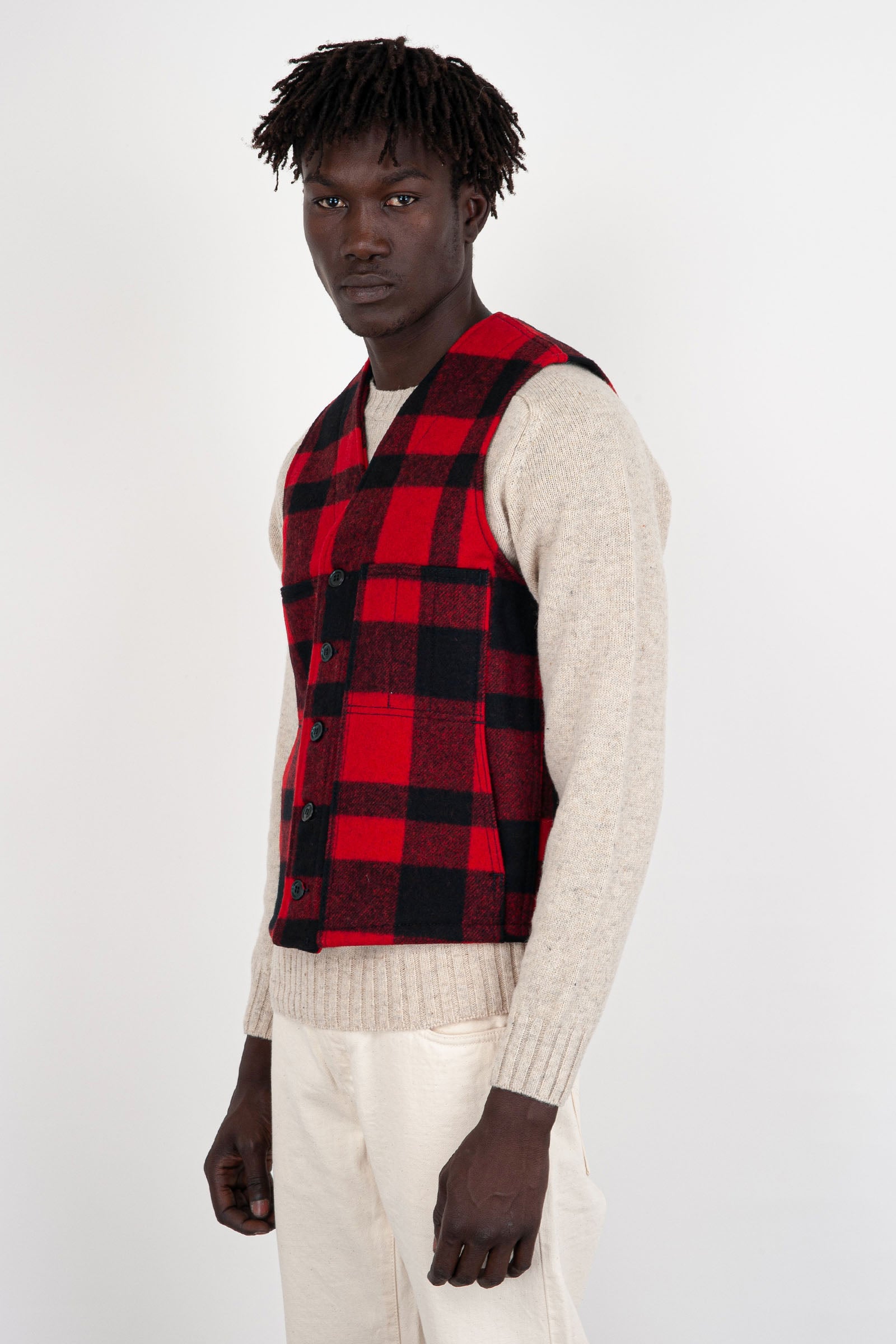 Mackinaw Wool Cruiser Vest - 3