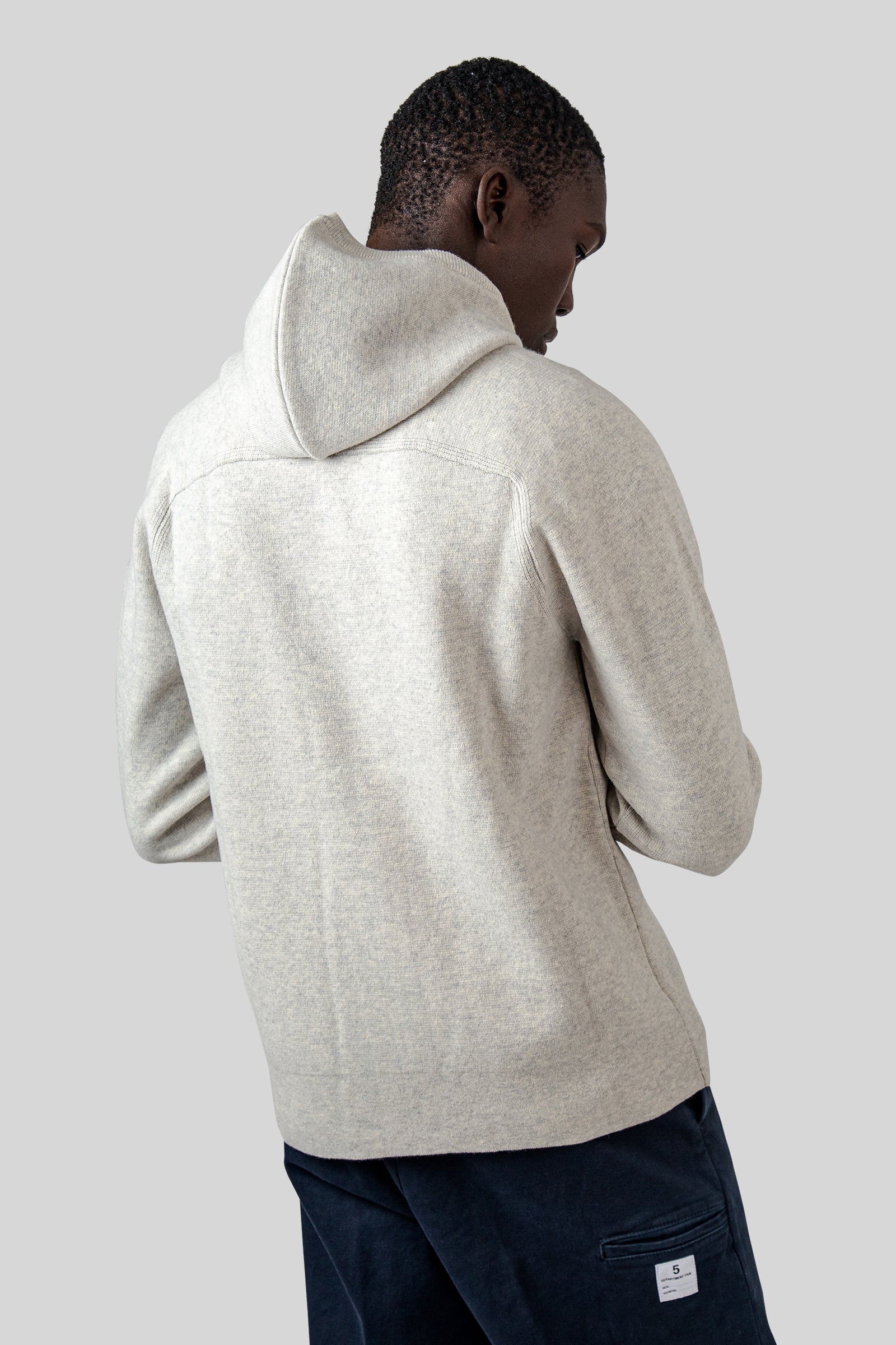 Lambswool Grs Hooded Cardigan - 5