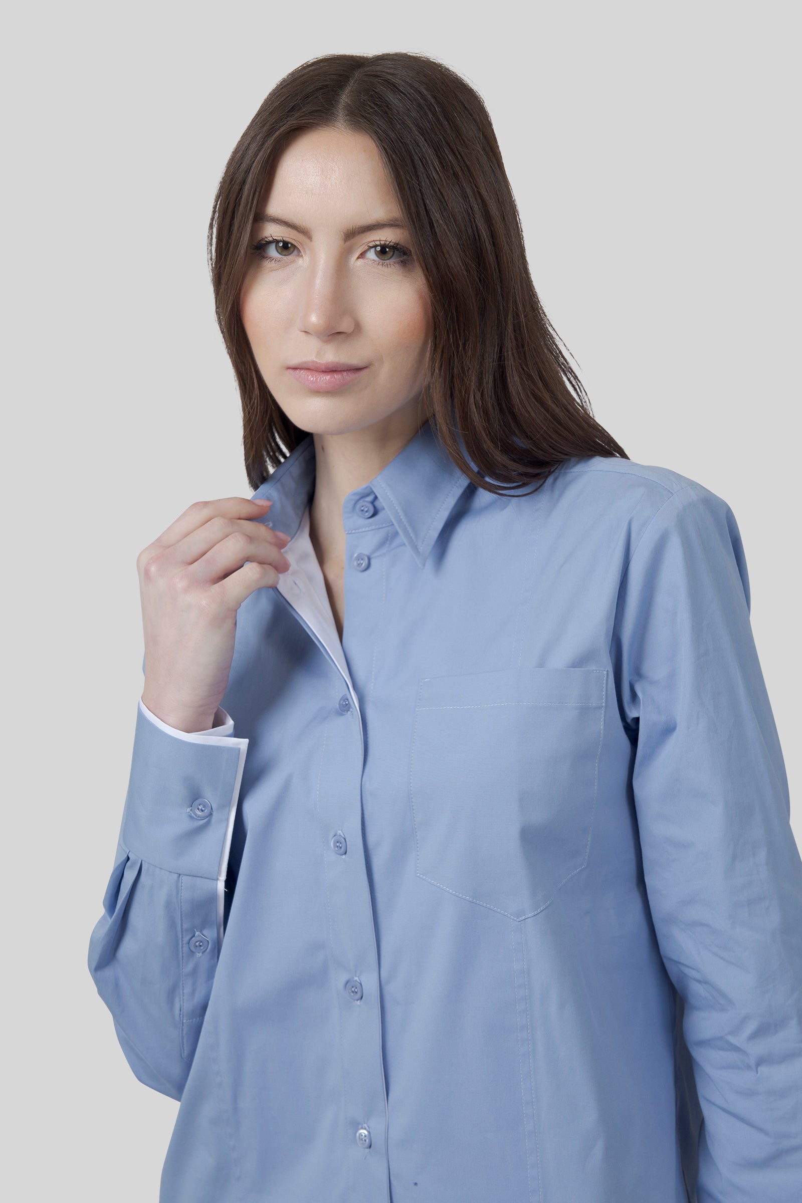 Semicouture Camicia Eleonora Azzurro Donna - 6