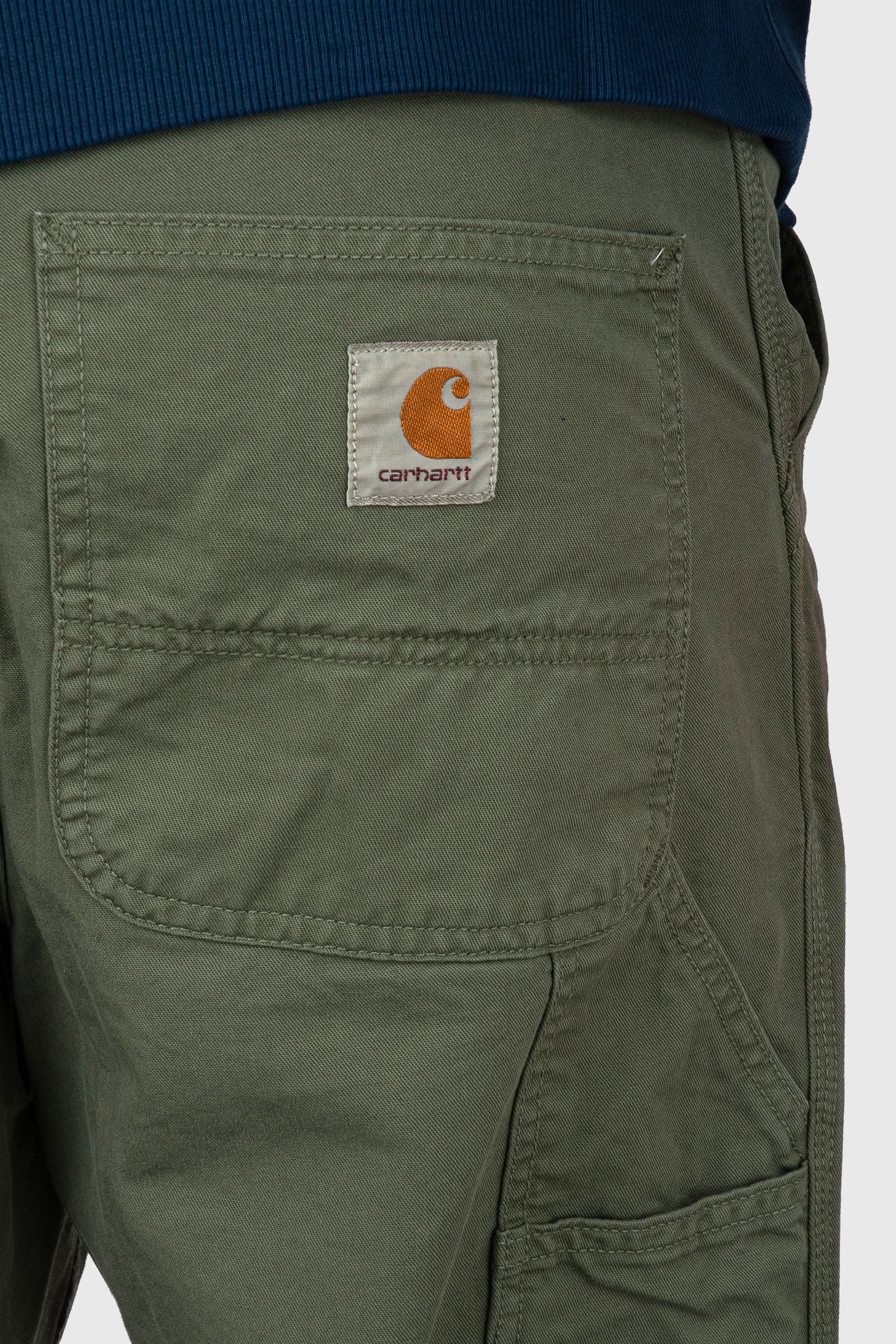 Carhartt Wip Single Knee Pant Verde Chiaro Uomo - 6