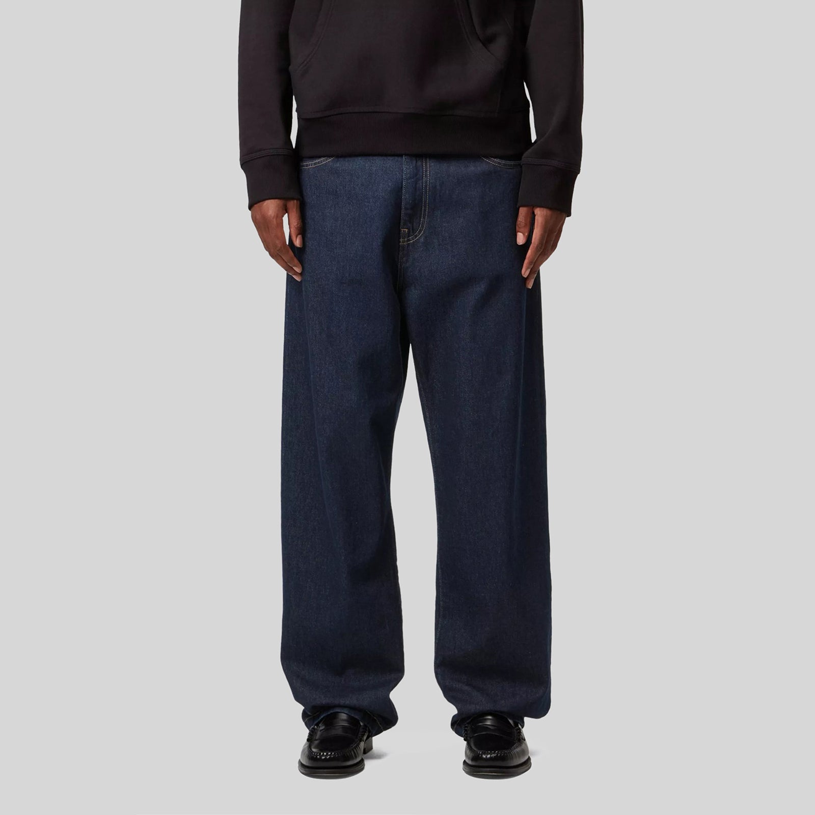 Carhartt Wip Brandon Pant Blu Medio Uomo - 5
