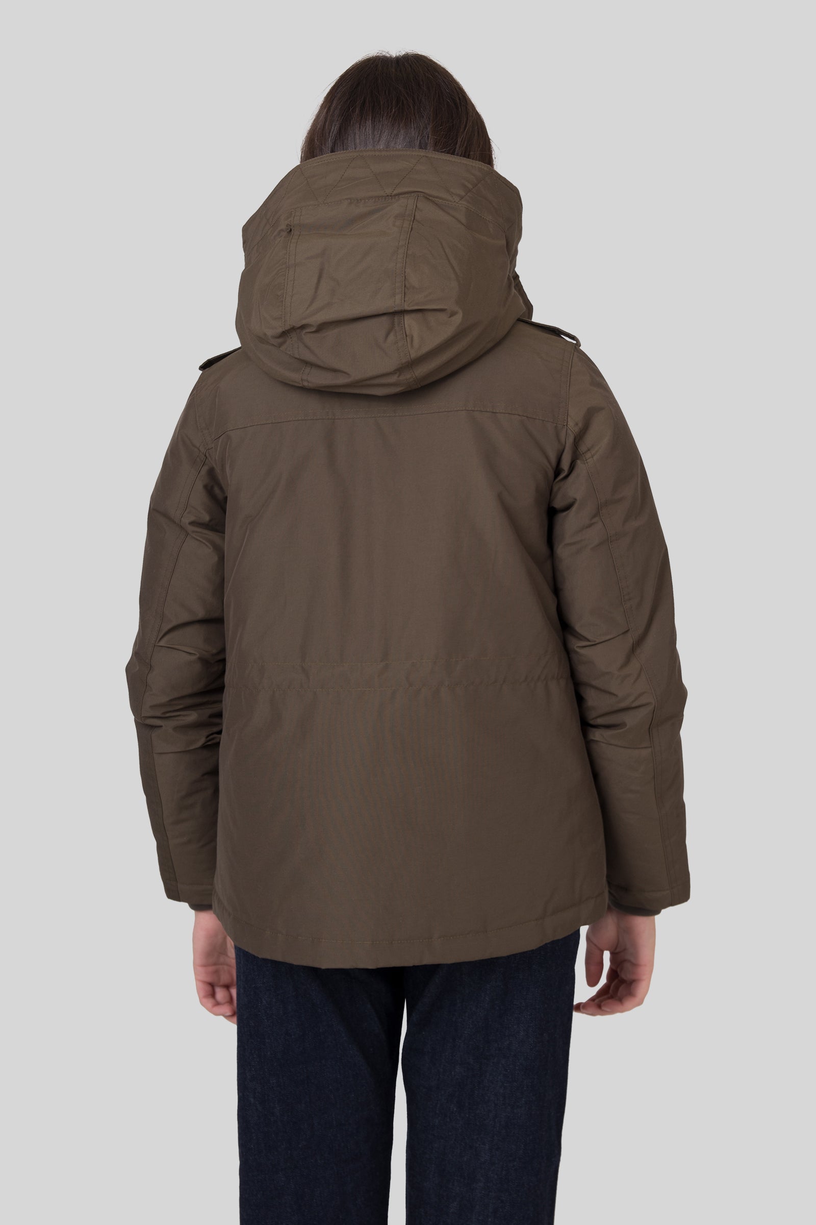 Woolrich Military Jacket Verde Scuro Donna - 5