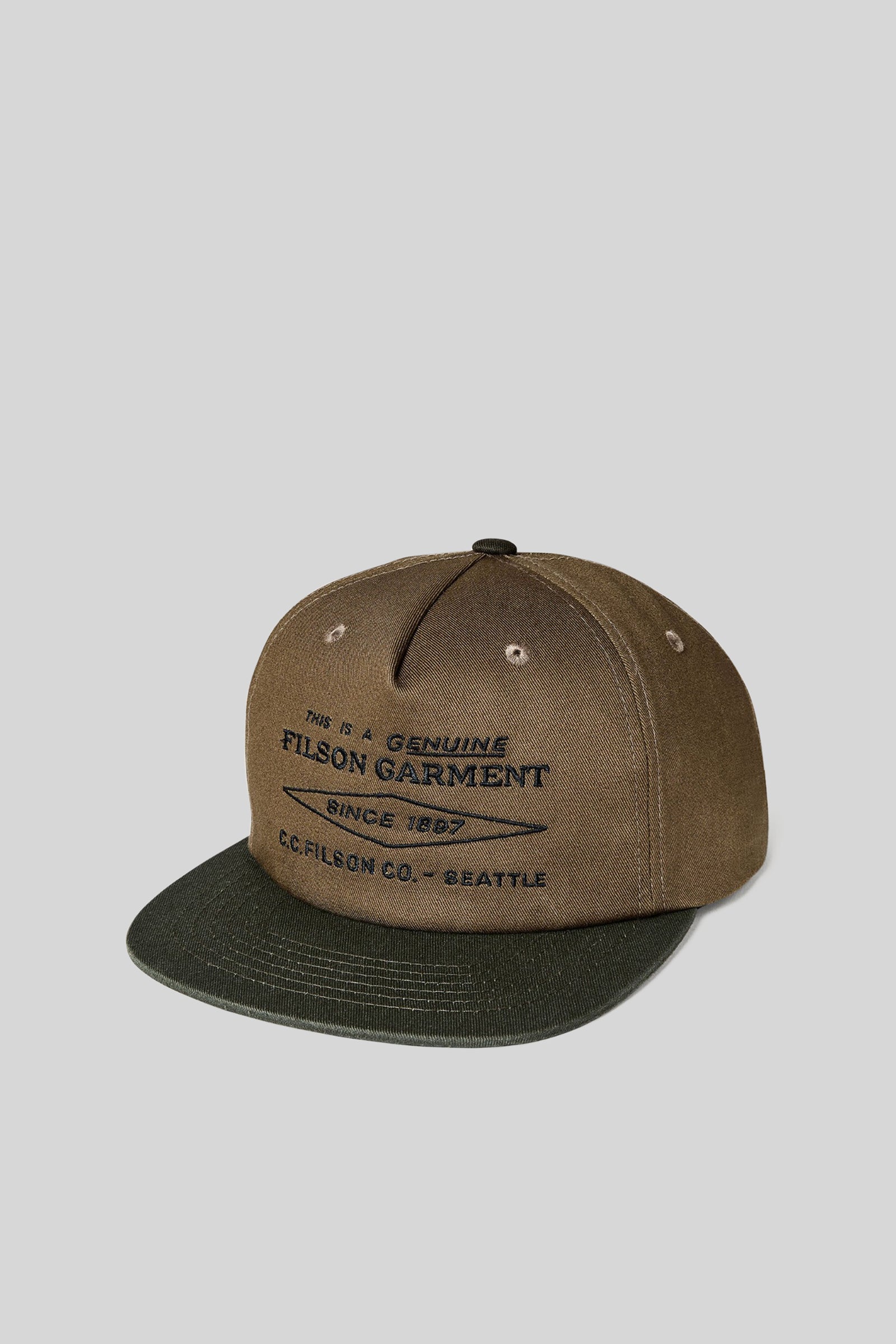 Filson Diamond Trucker Cap Verde Oliva Uomo - 1
