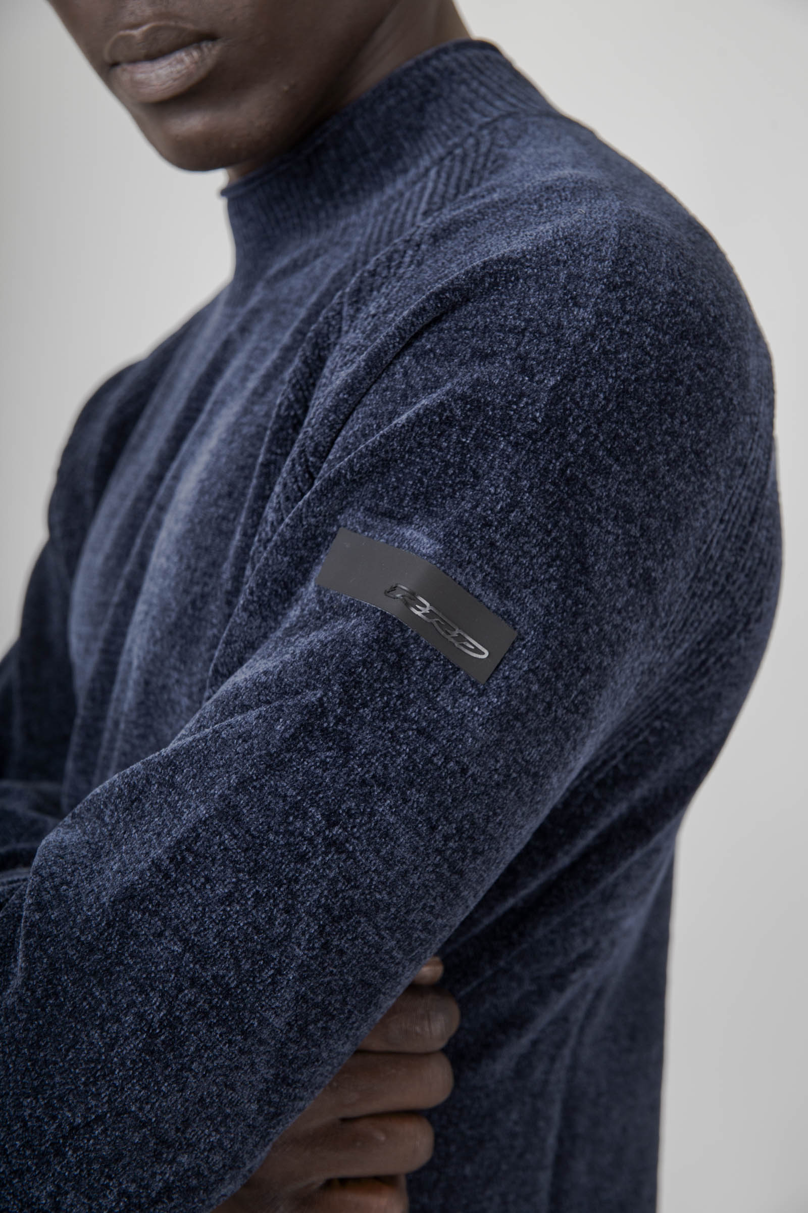 Rrd Maglia Velvet Volcano Blu Scuro Uomo - 2