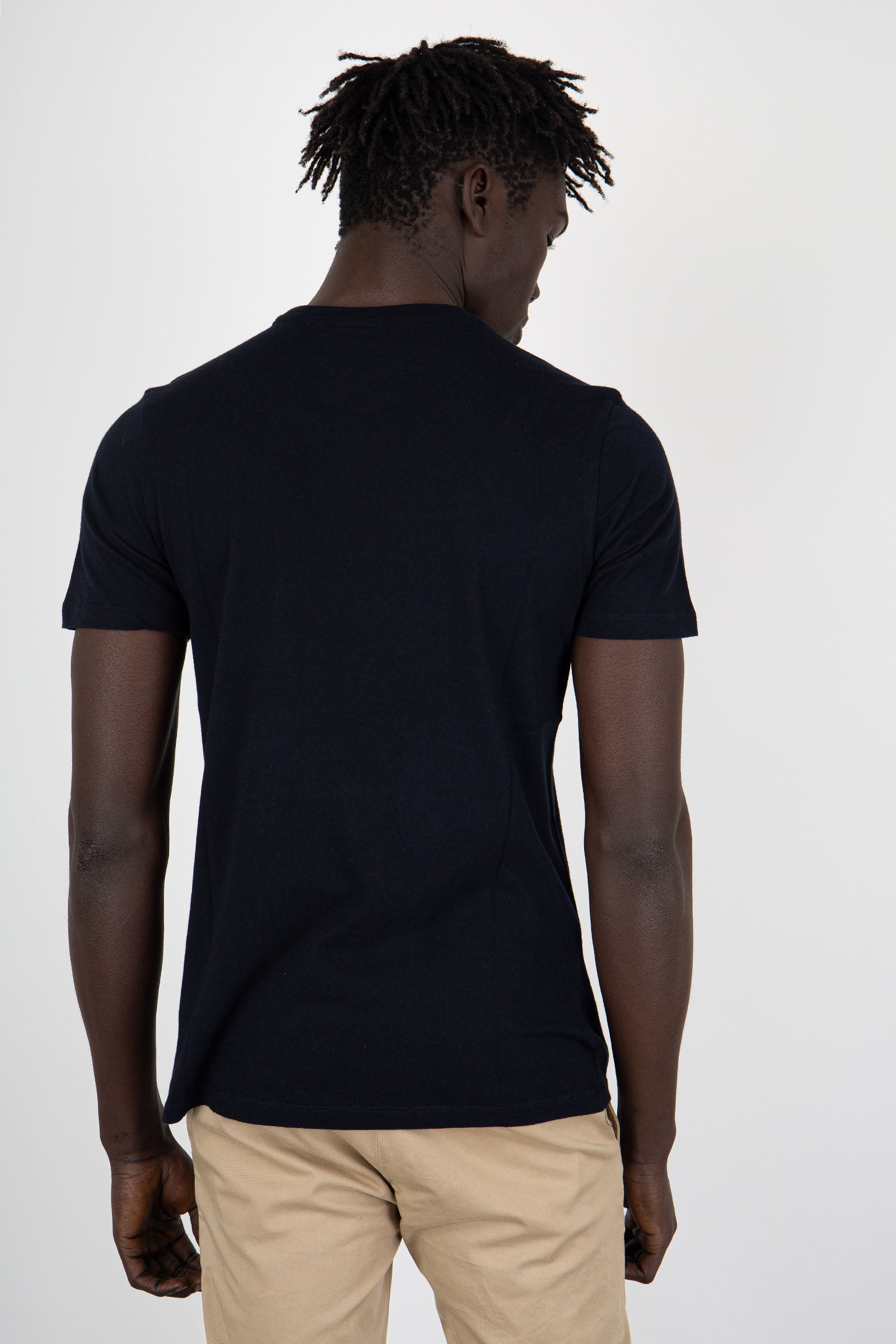 Majestic Filatures T-shirt Girocollo Patrice Blu Uomo - 4