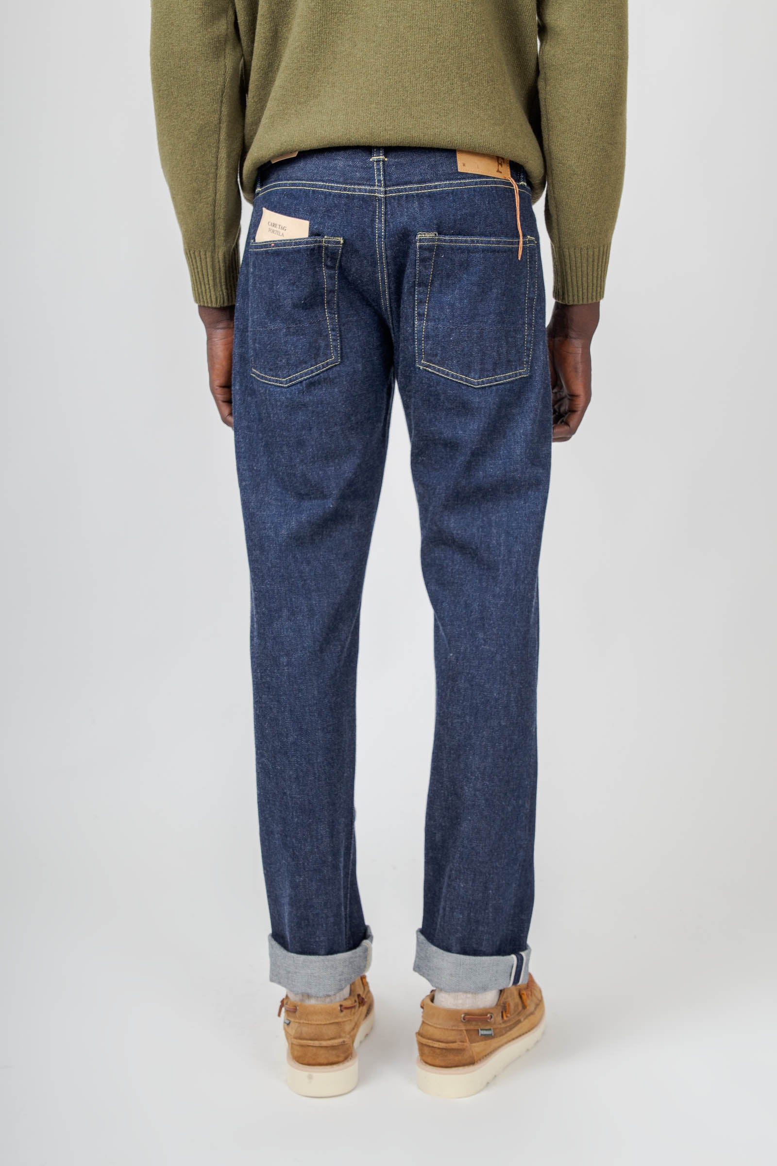 Fortela Jeans 356 Jaky Blu Scuro Uomo - 5