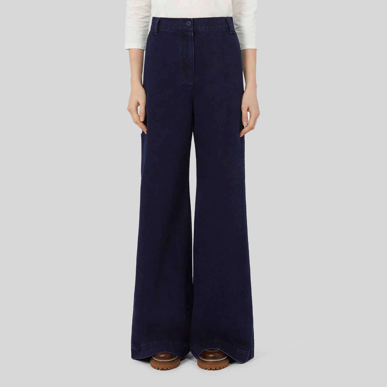 Max Mara Weekend Jeans Vicino Denim Scuro Donna - 5