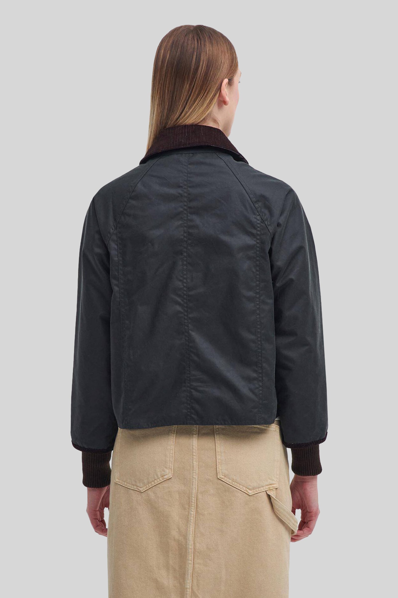 Cropped Beadnell Wax Jacket - 4