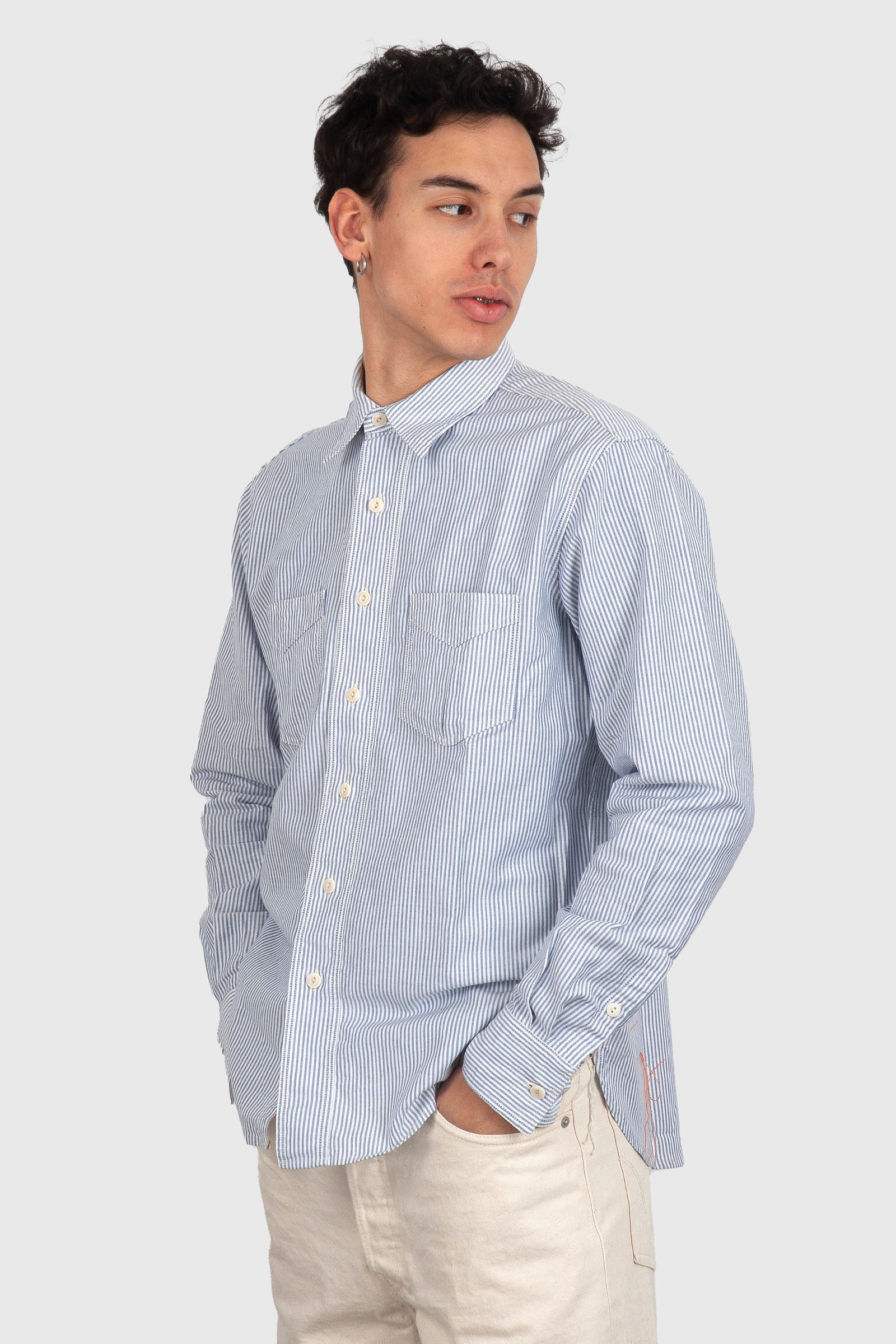 Oxford Shirt W/chest Pocket - 3