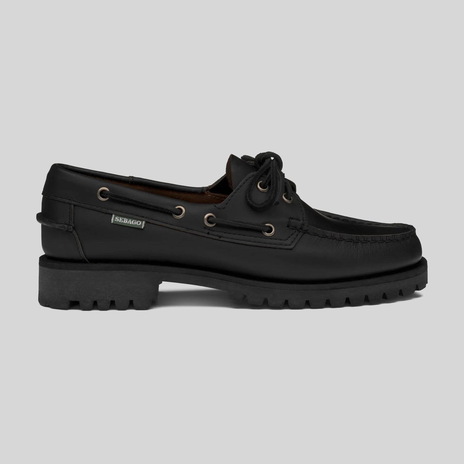 Sebago Mocassino Ranger Waxy Woman Nero Donna - 7