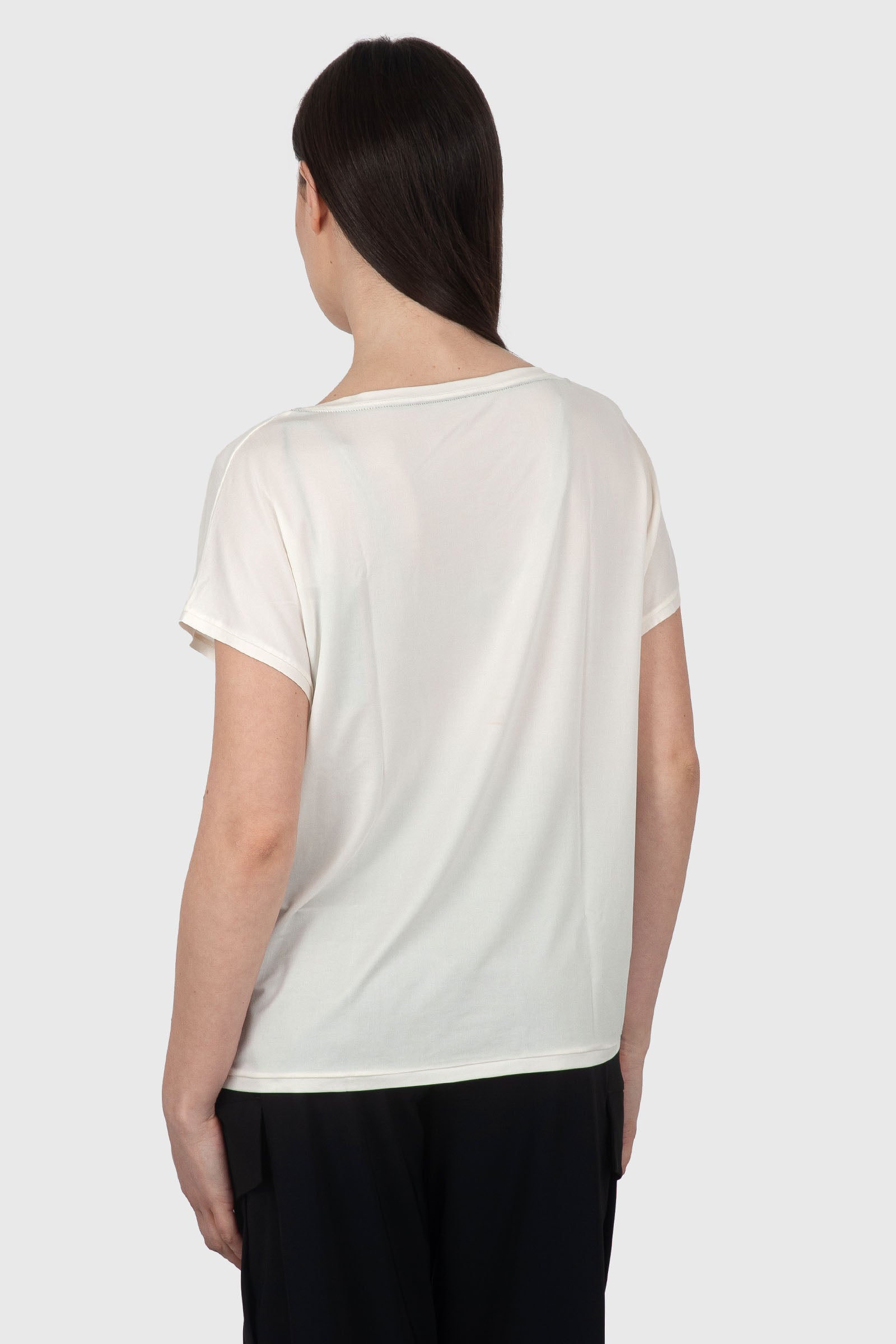 Rrd Cupro Square Wom Shirty Bianco Donna - 4