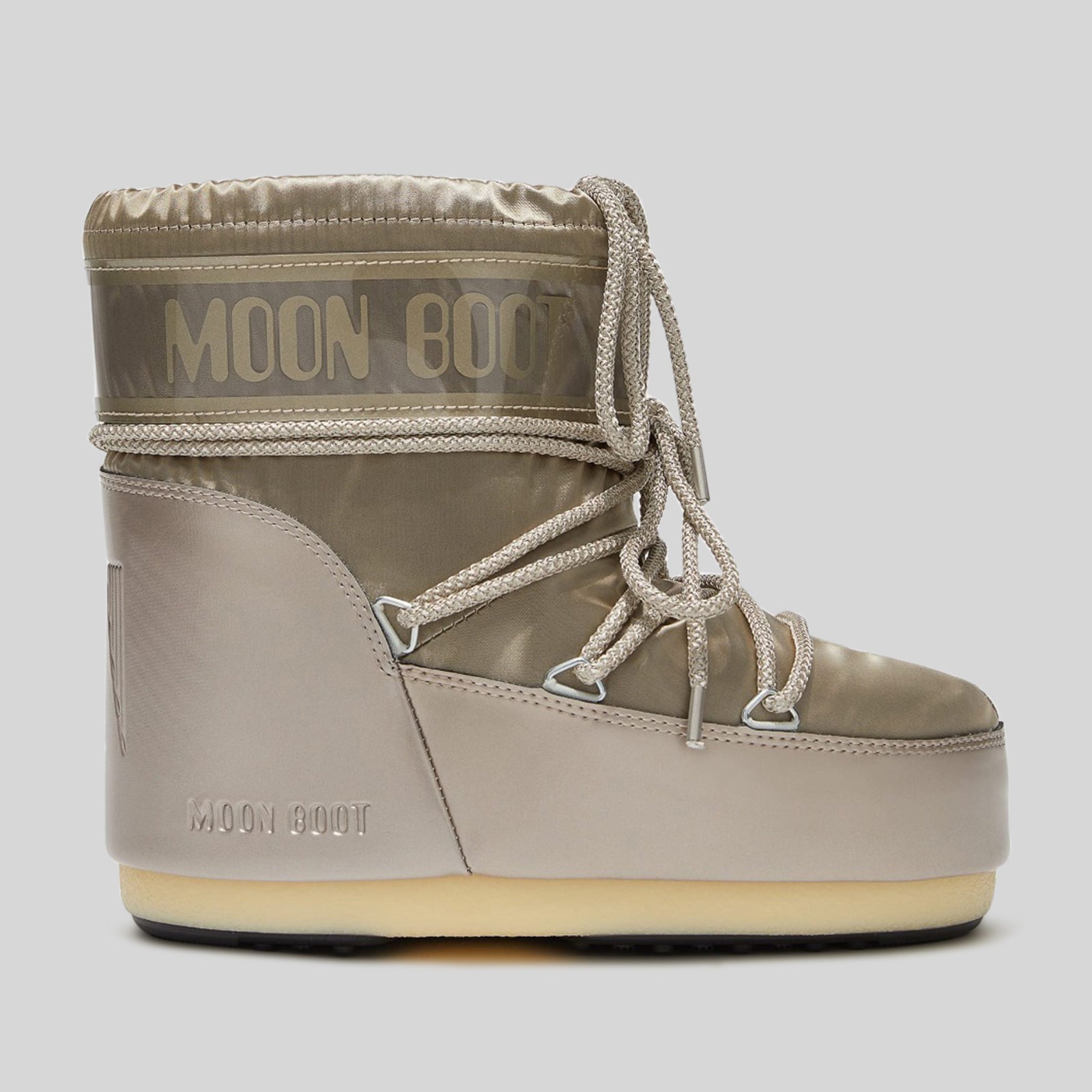 Moon Boot Icon Low Glance Platino Donna - 5