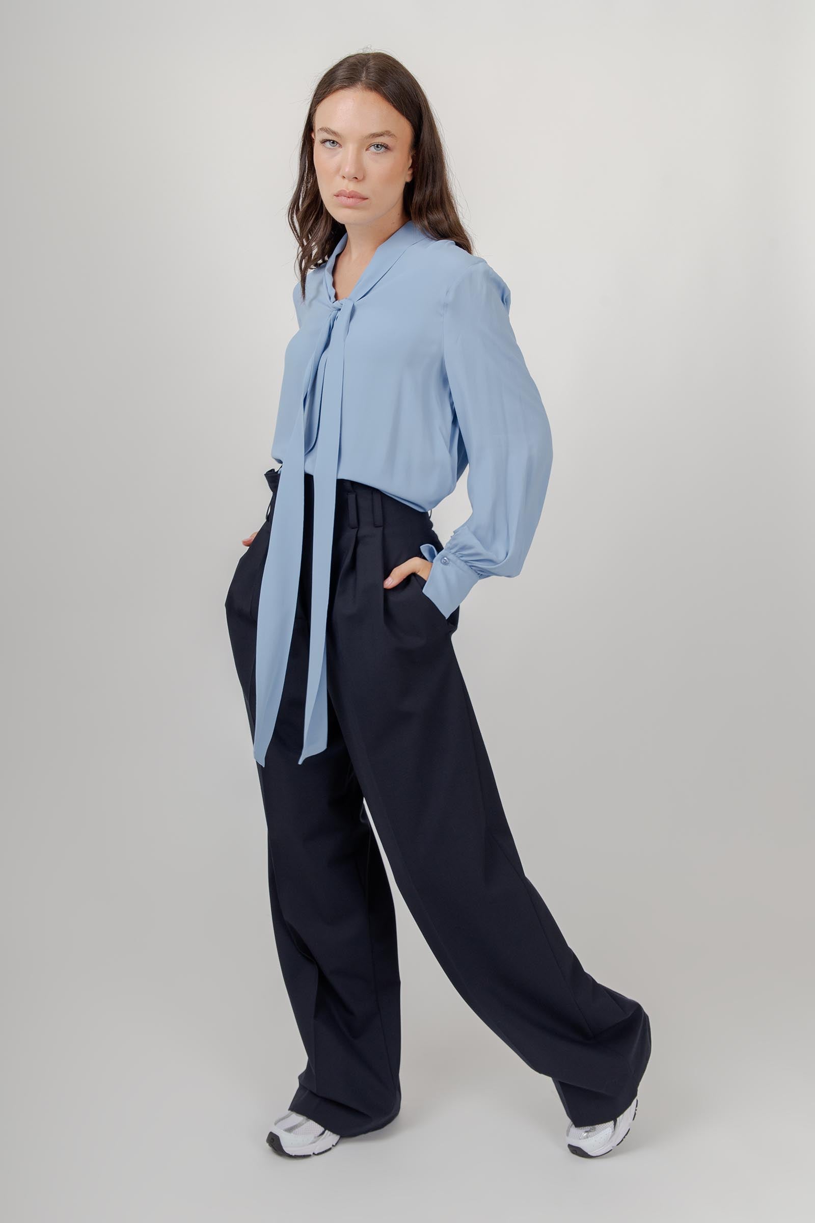 Semicouture Pantalone Matisse Blu Donna - 7