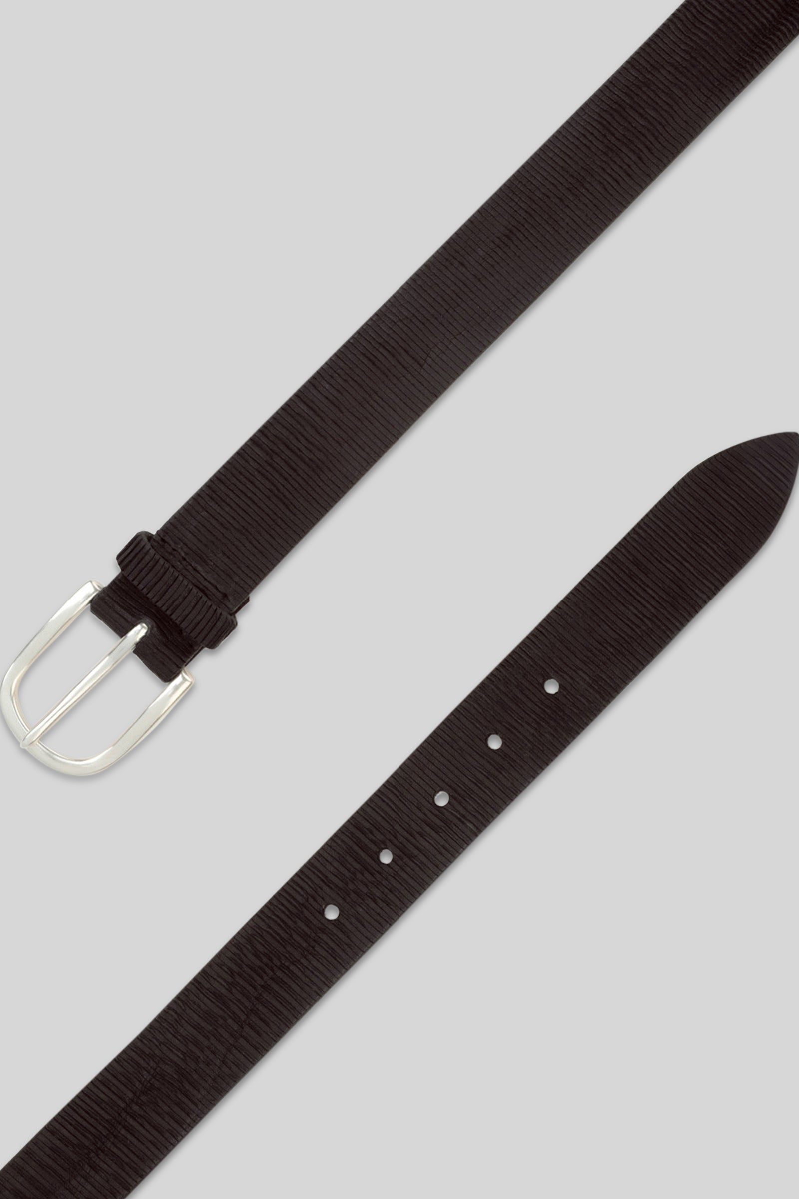 Orciani Cintura Blade In Cuoio Testa Di Moro Uomo - 2