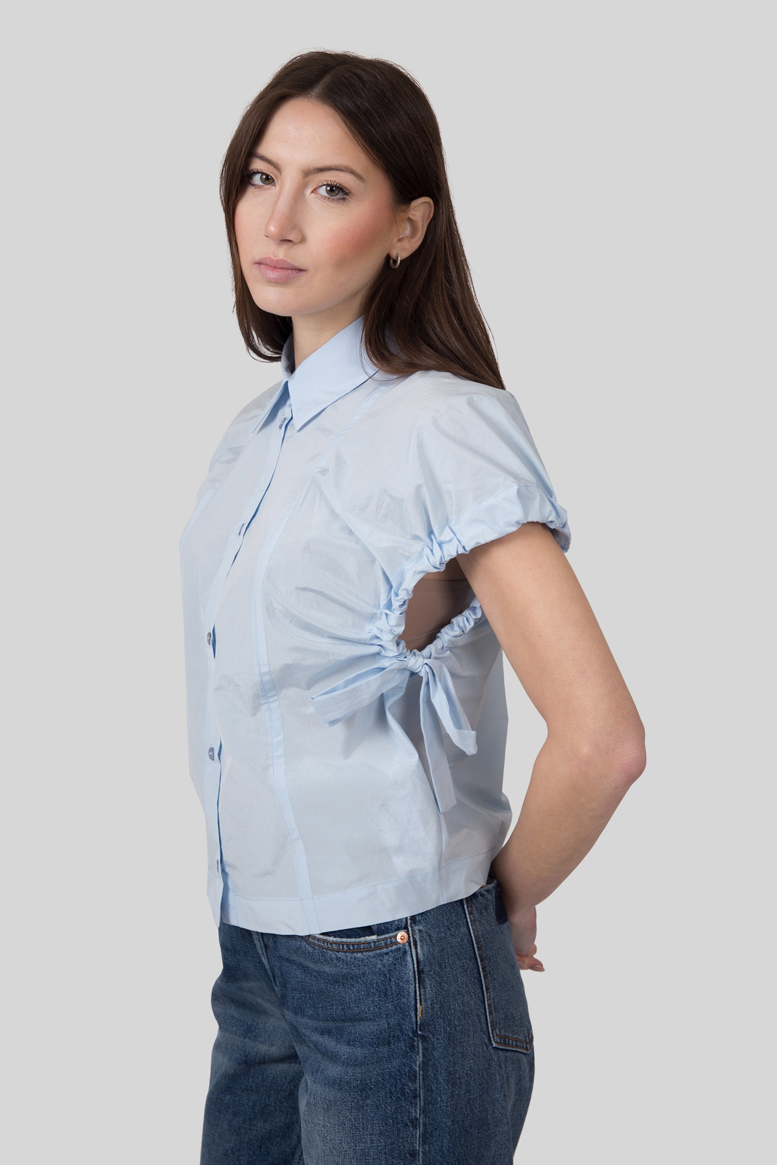 Erika Cavallini Camicia Sean Ghiaccio Donna - 2