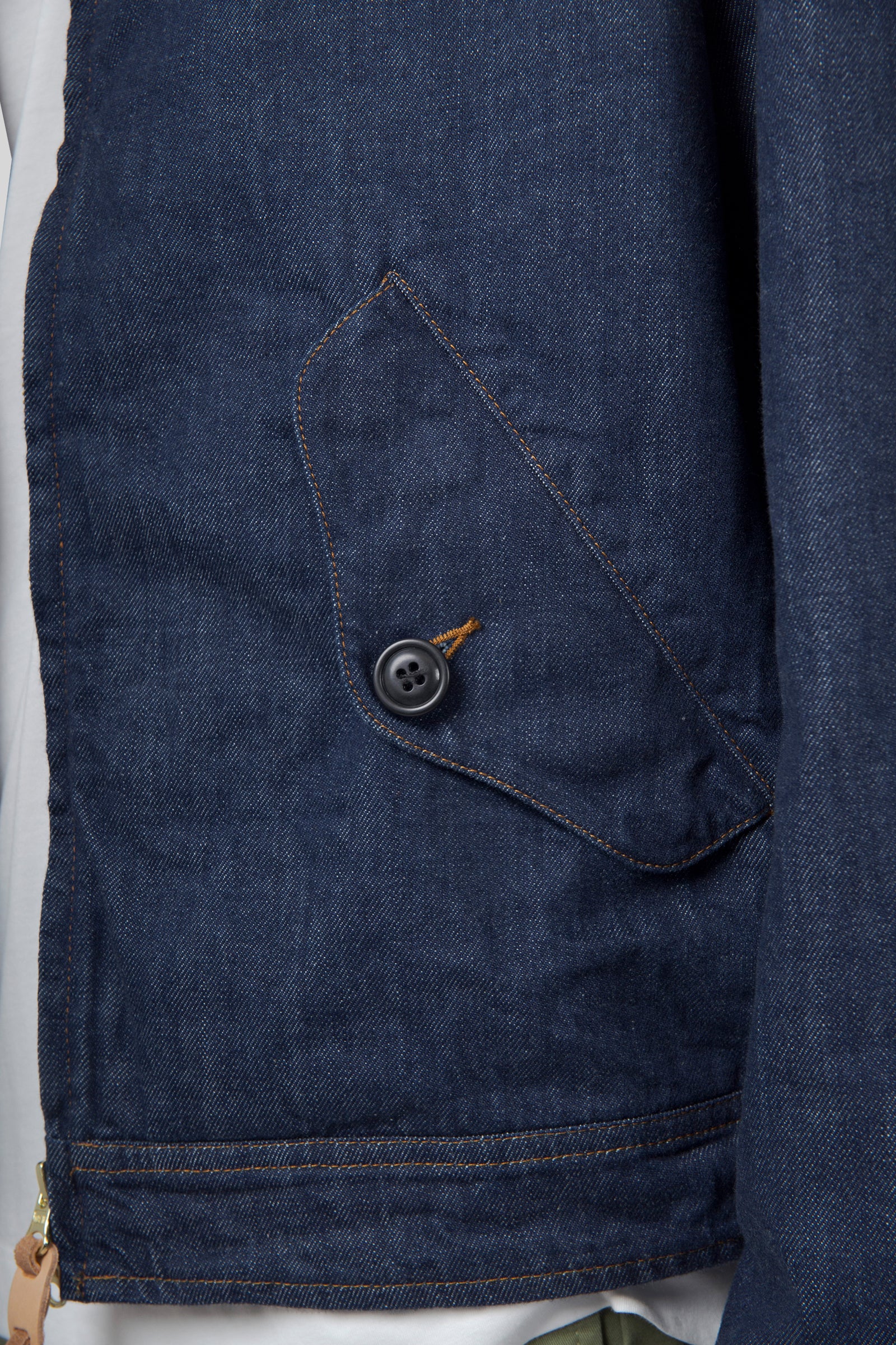 Manifattura Ceccarelli Denim Blazer Coat Indigo Uomo - 7
