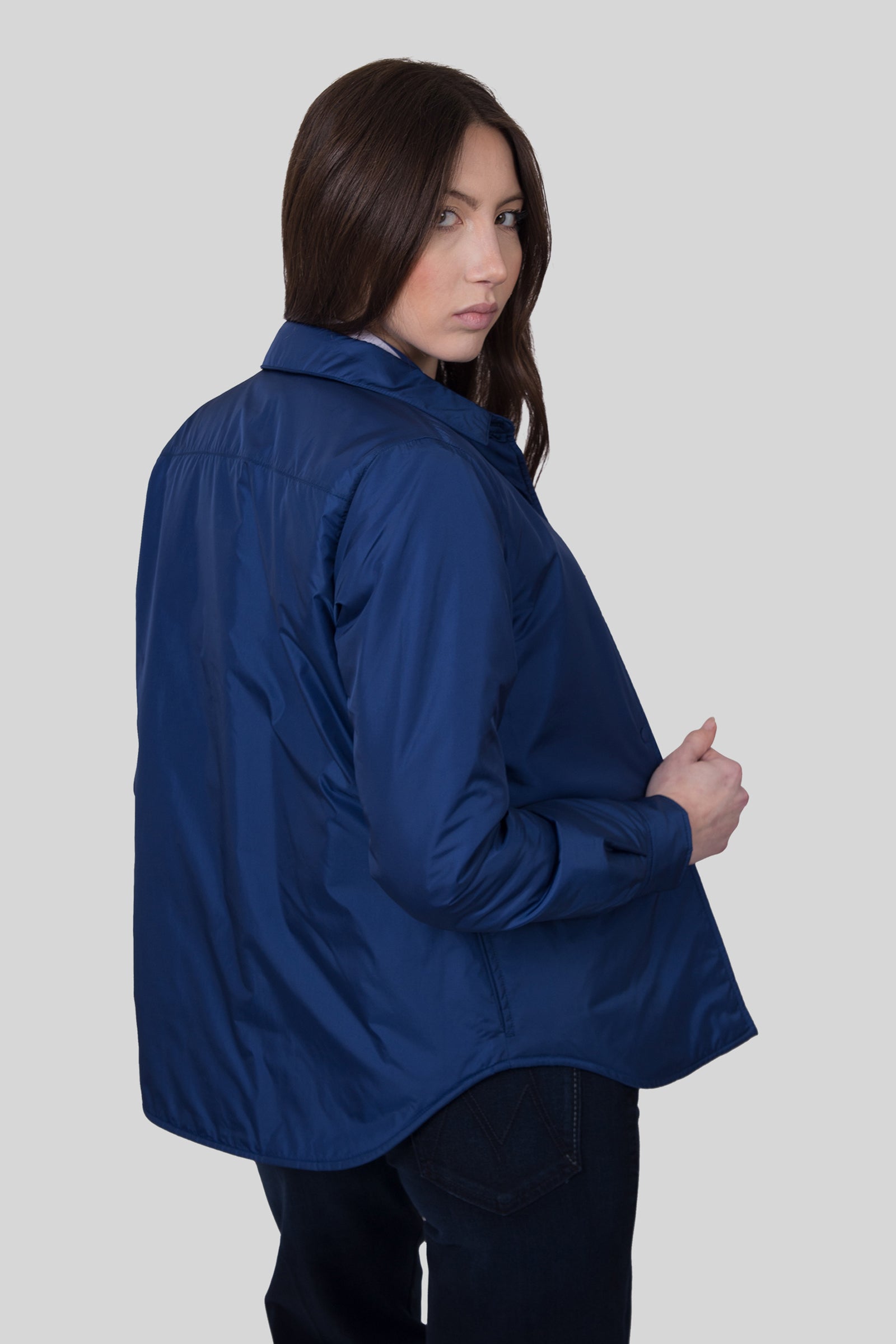 Aspesi Camicia Glue Bluette Donna - 3