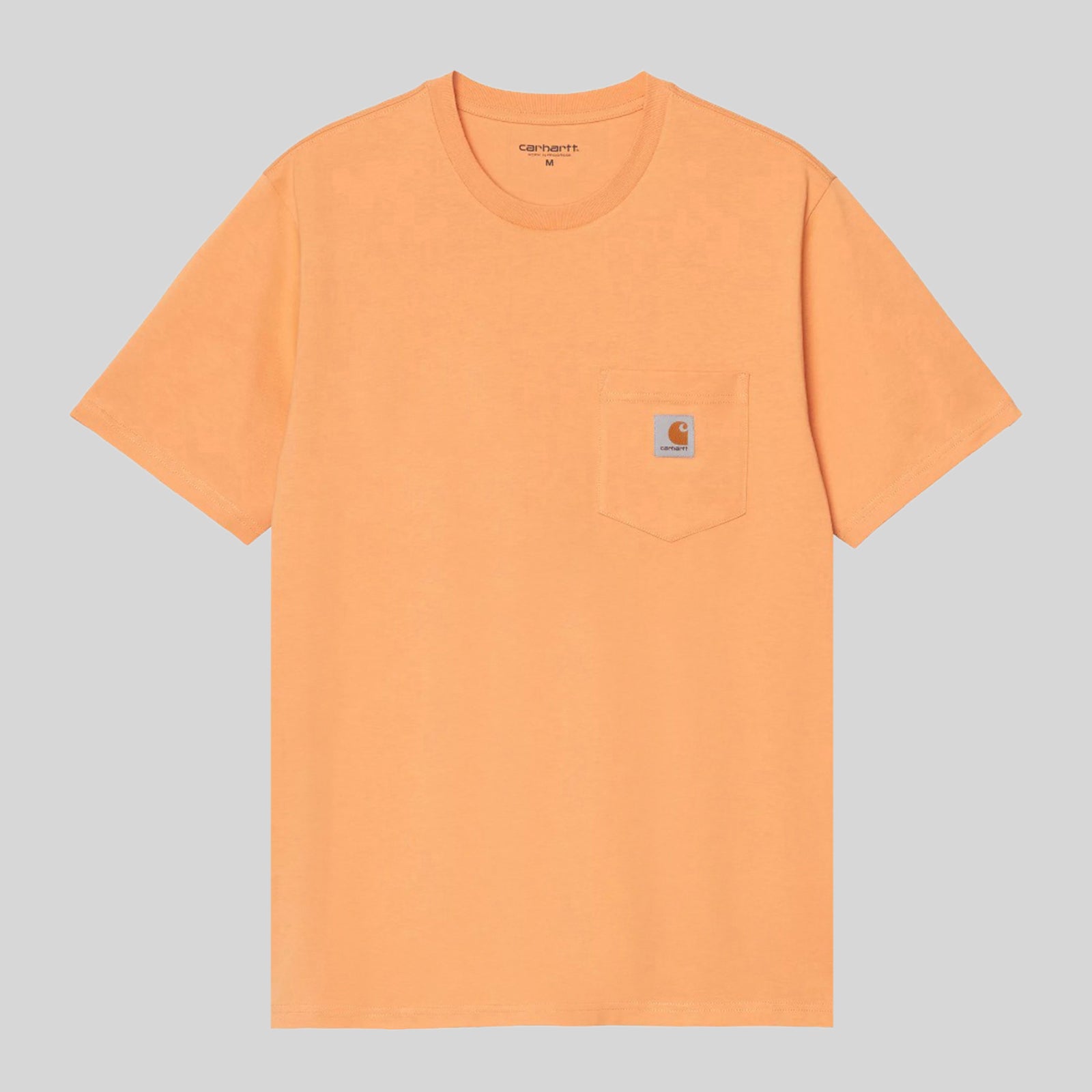 Carhartt Wip Short Sleeve Pocket T-shirt Arancio Uomo - 3