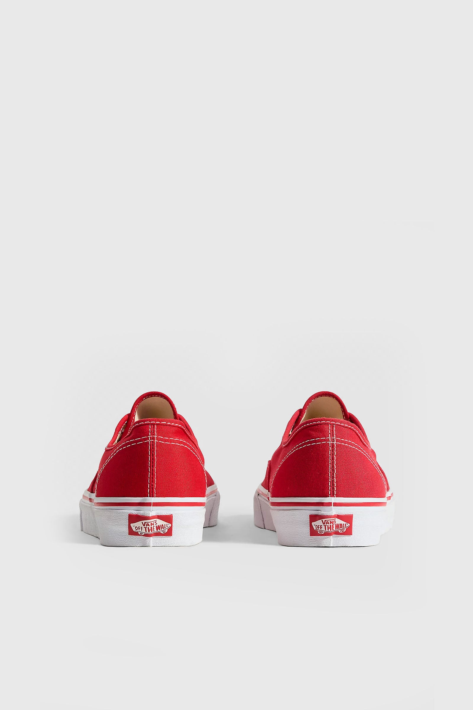 Vans "off The Wall" Sneaker Authentic Rosso Donna - 4