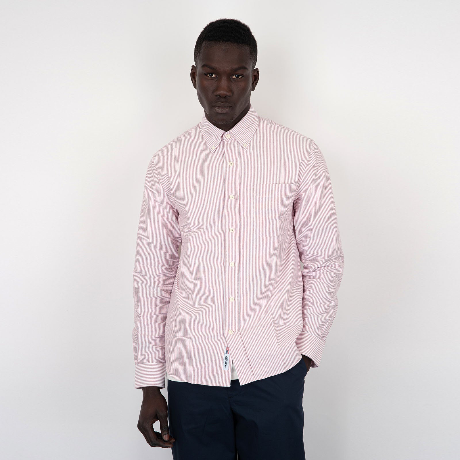 Sebago Camicia Doubling Rosa Uomo - 8