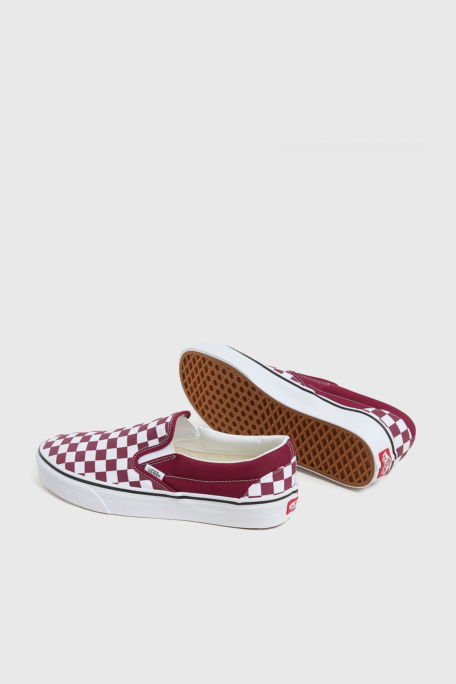 Vans "off The Wall" Sneaker Classic Slip-on Bordeaux Uomo - 4