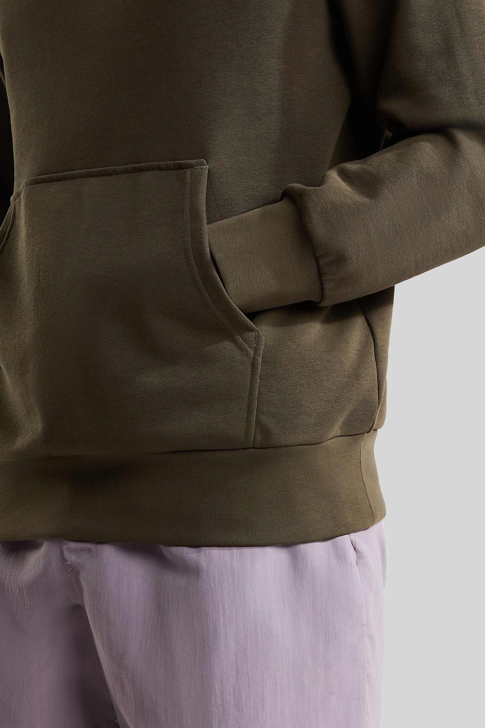 The North Face Felpa Monte Regular Con Cappuccio Verde Militare Uomo - 6