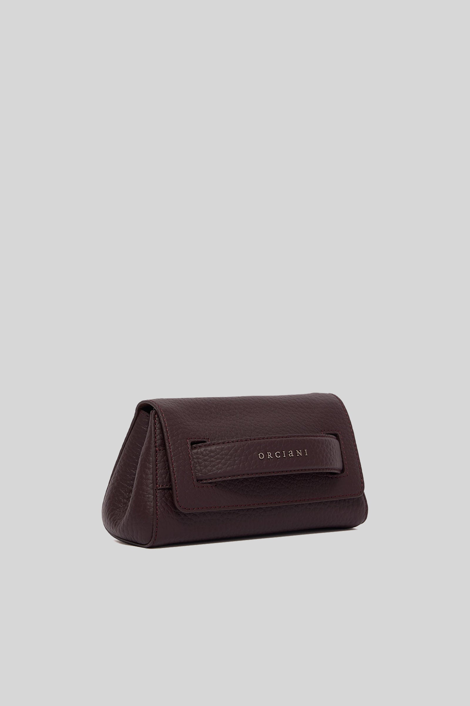 Orciani Clutch Gossip Xs Pelle Soft Bordeaux Donna - 2