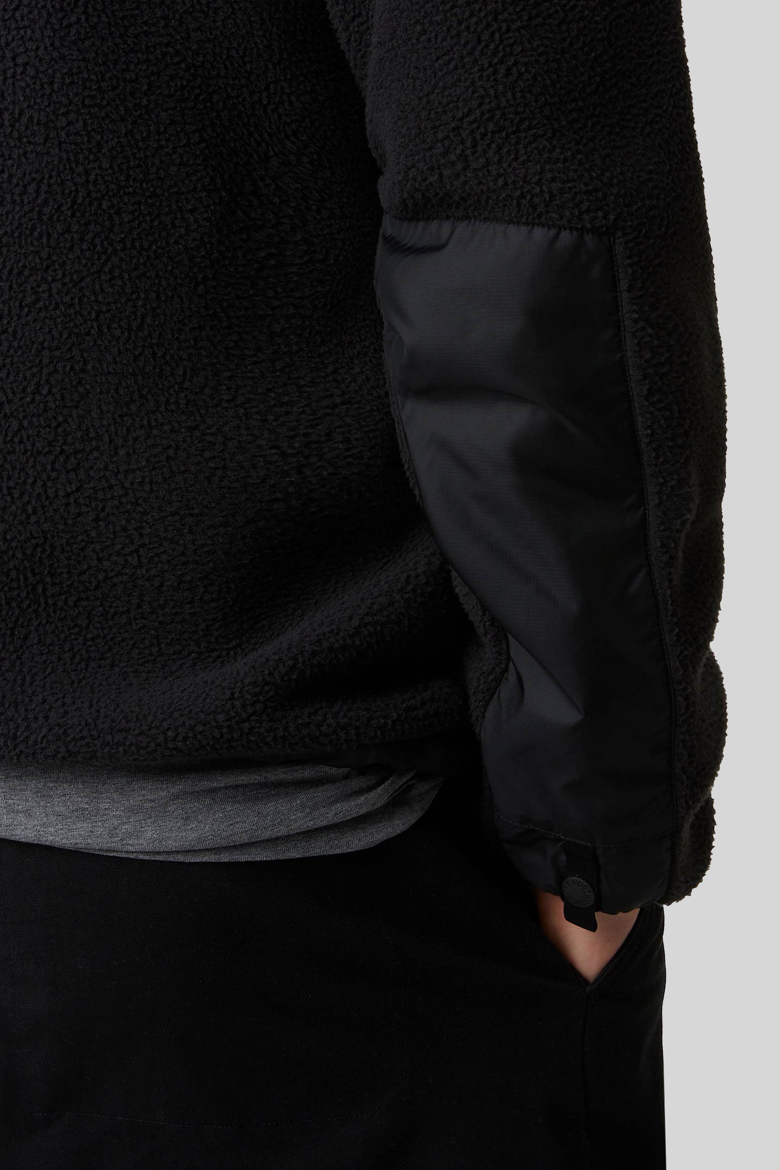 The North Face M Rmst Denali Tek Hybrid Jacket Nero Uomo - 5