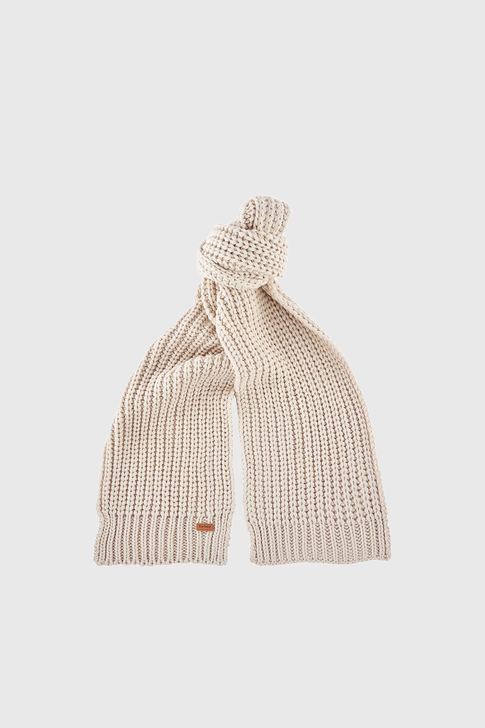 Barbour Saltburn Beanie & Scarf Set Perla Donna - 4