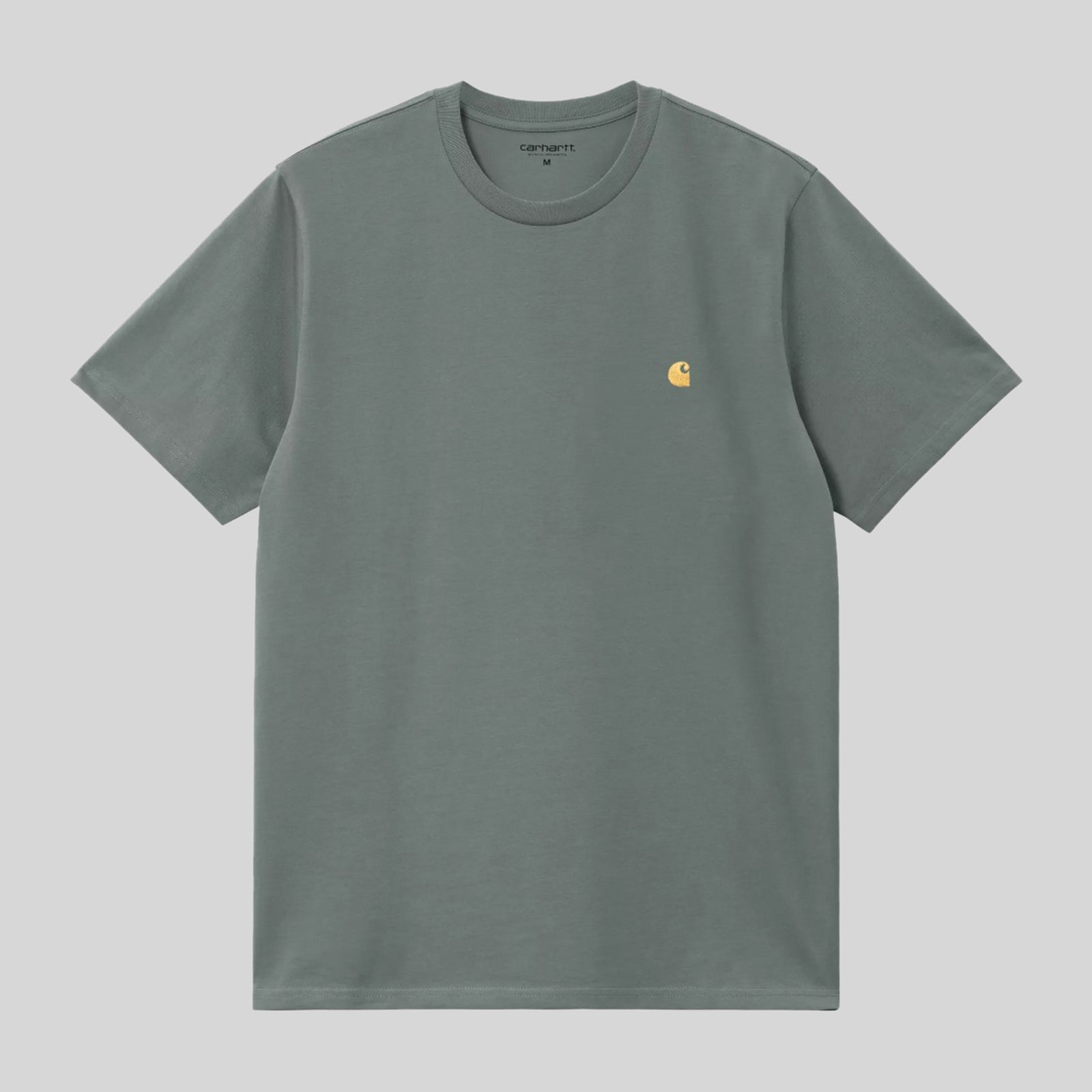 Carhartt Wip T-shirt S/s Chase Verde Uomo - 3