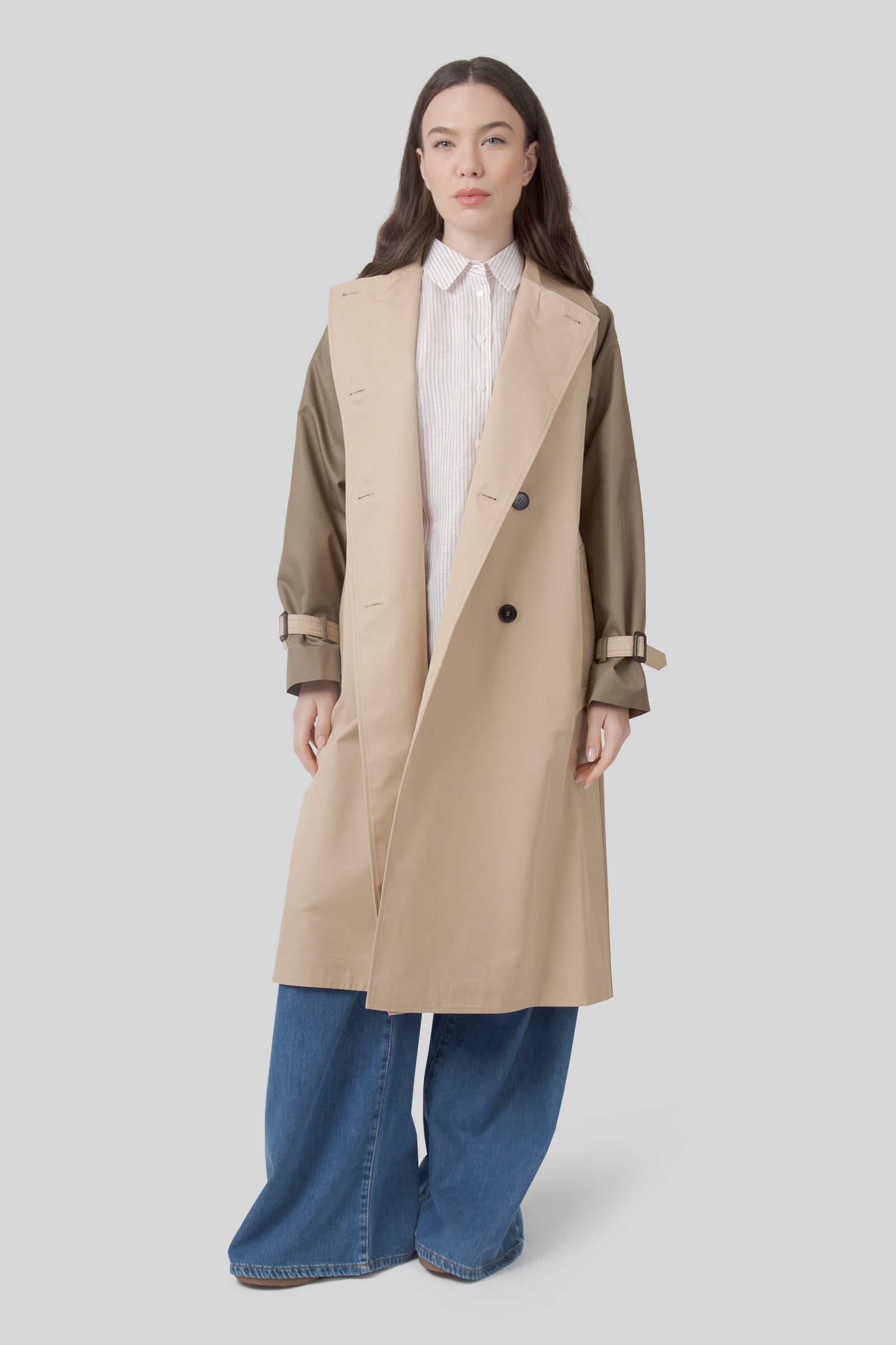 Max Mara Weekend Camicia Panetto Riga Bianco/rosa Donna - 6