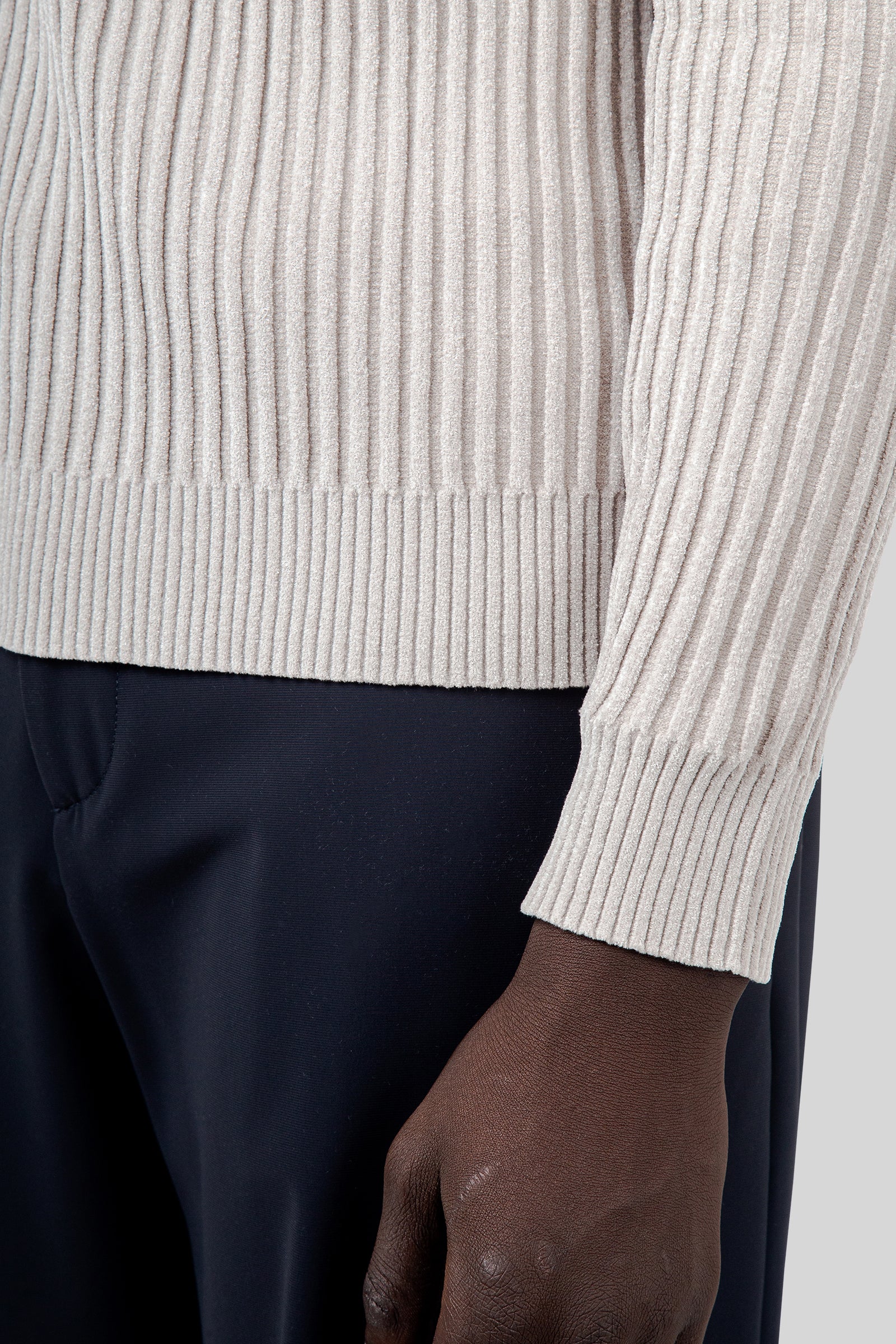 Rrd Velvet Rave Turtleneck Knit Sabbia Uomo - 7