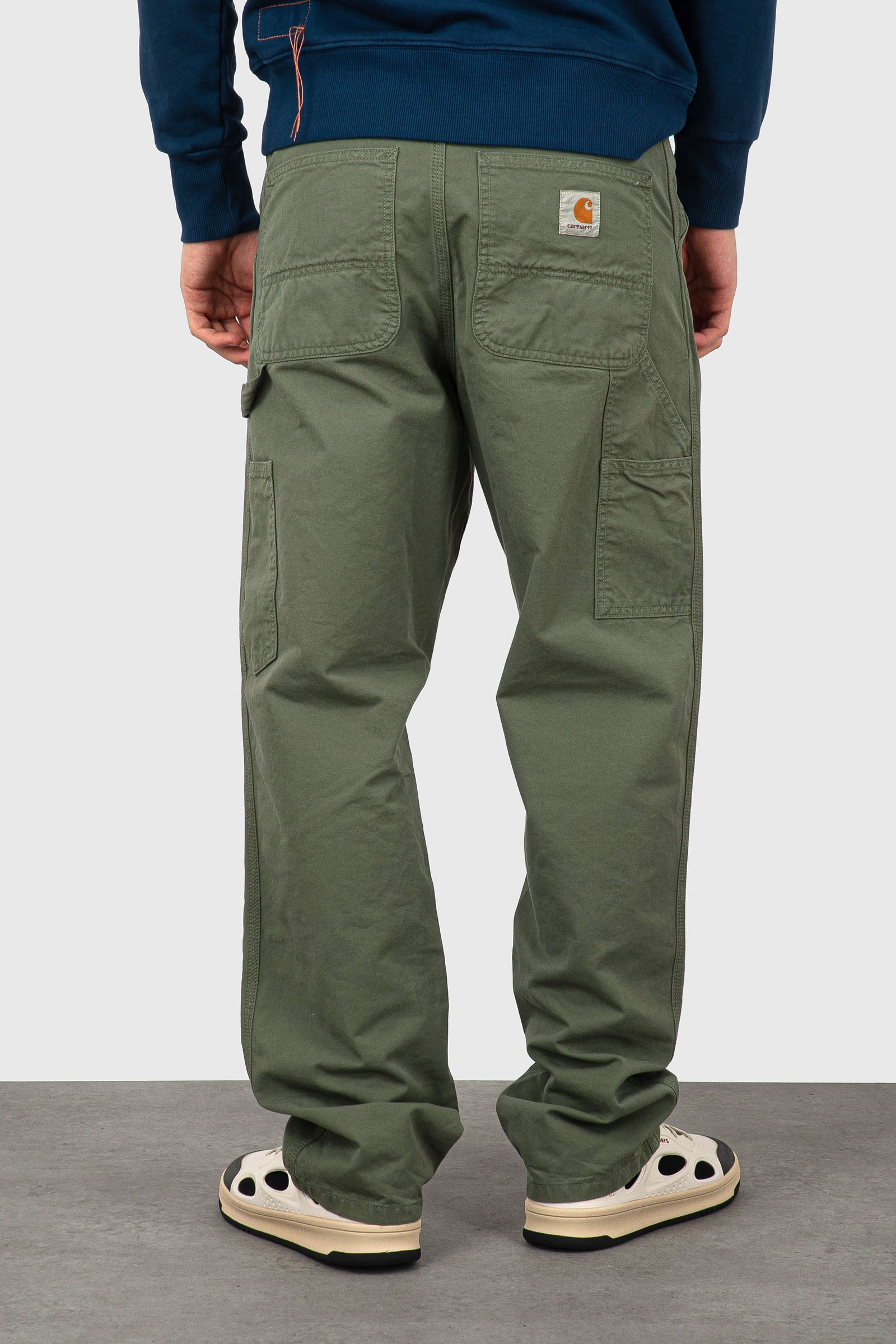 Carhartt Wip Single Knee Pant Verde Chiaro Uomo - 2