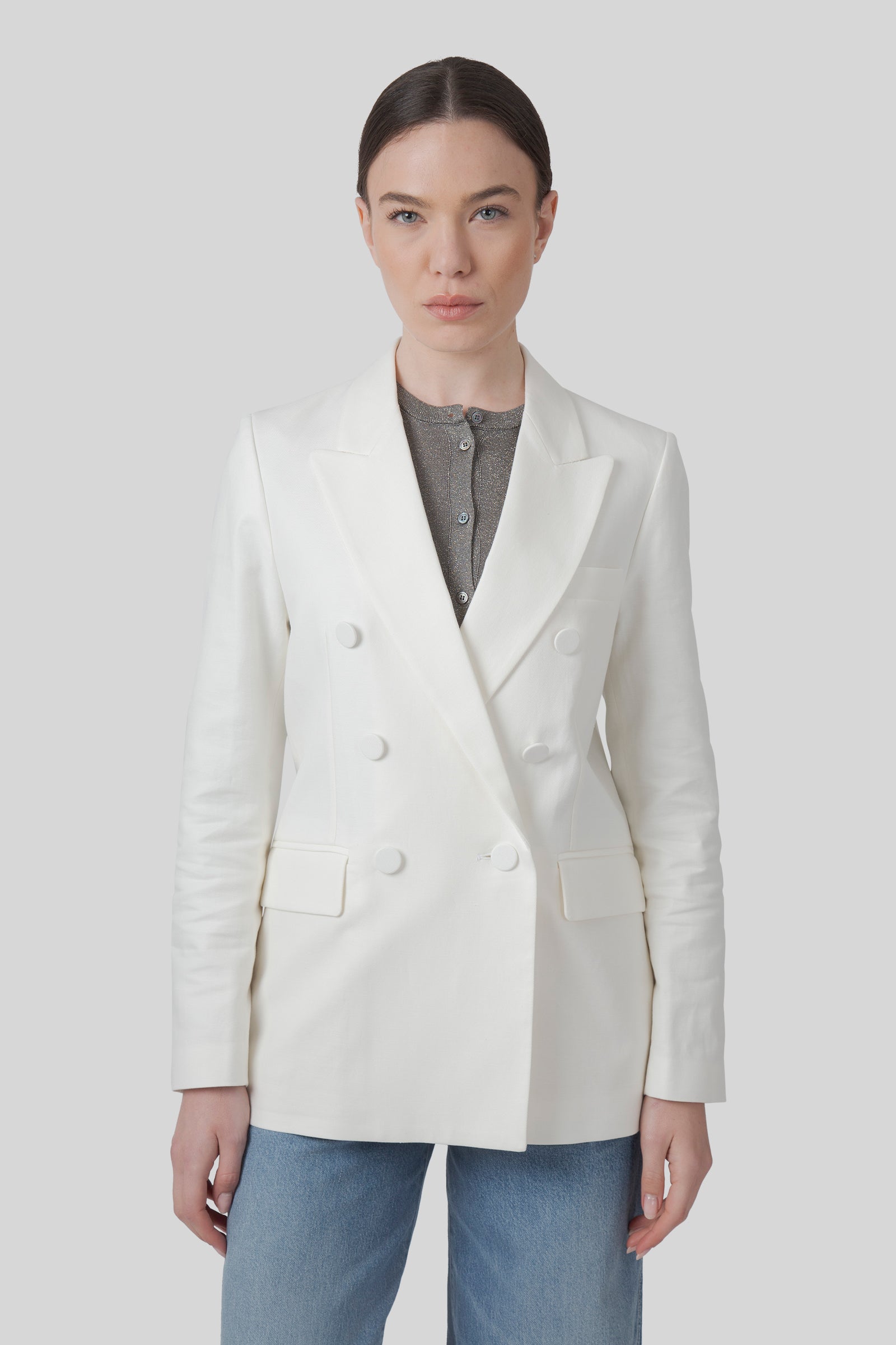 Department Five Blazer Doppiopetto Ari Avorio Donna - 1