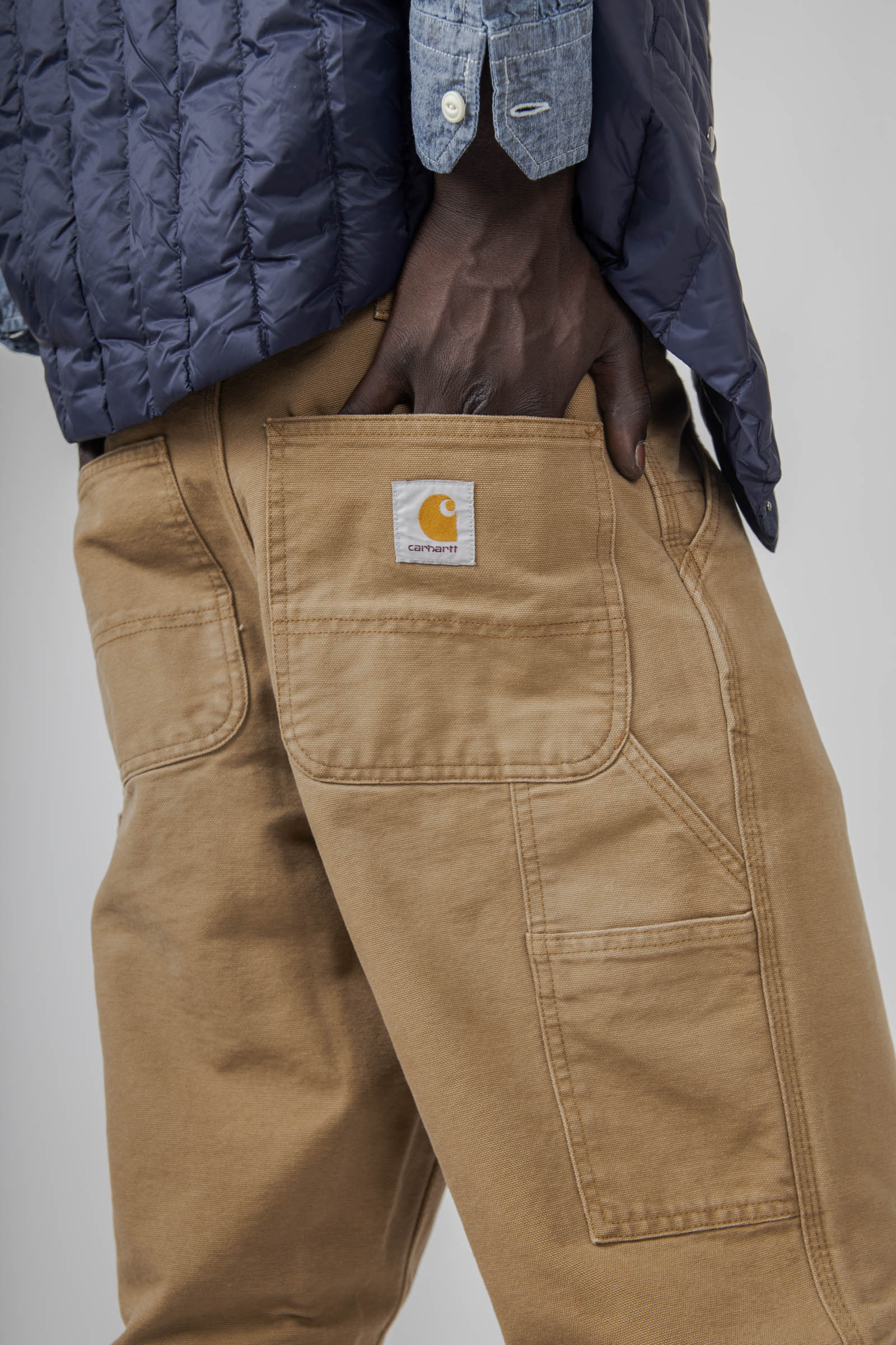 Carhartt Wip Single Knee Pant Cammello Uomo - 2