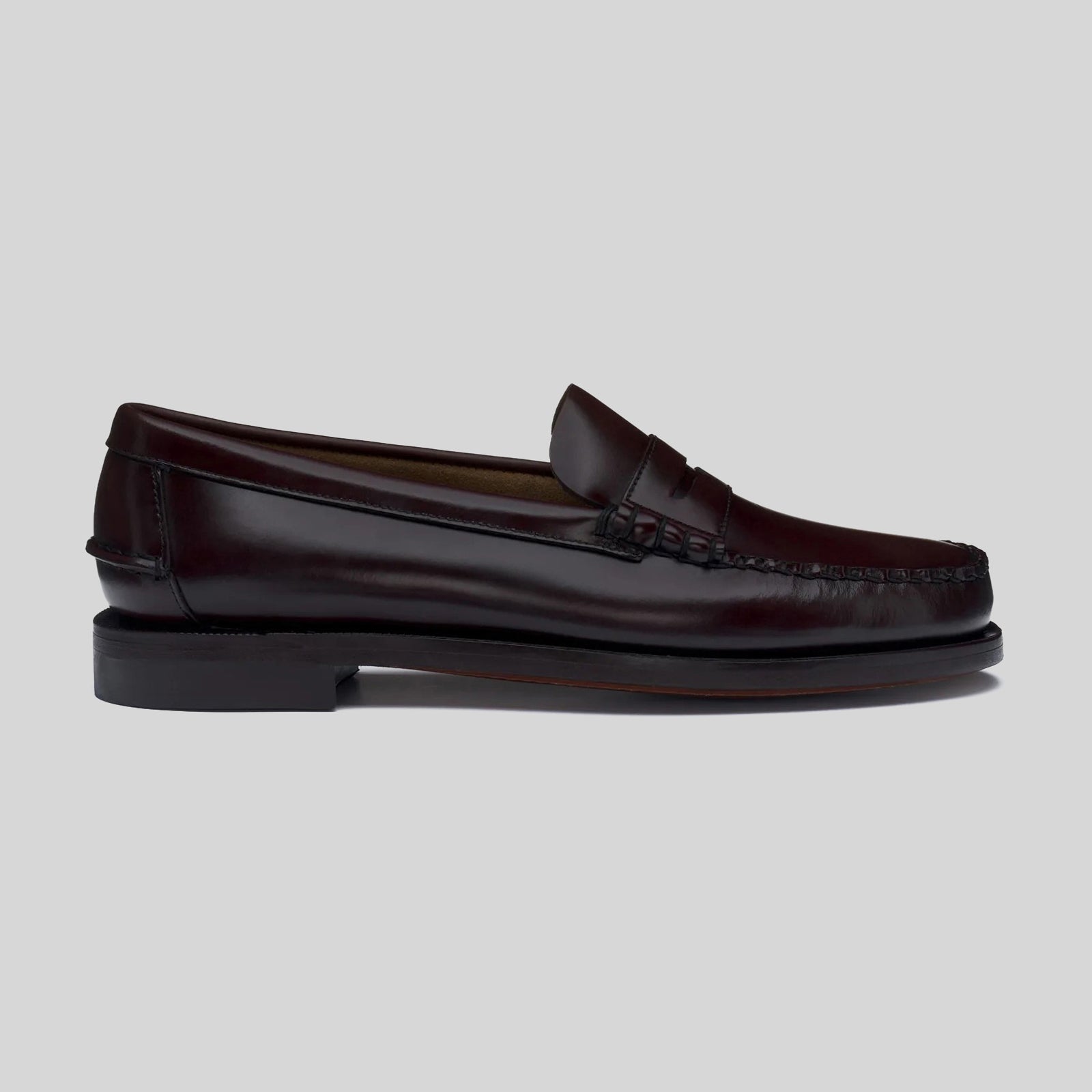 Sebago Mocassino Classic Dan Marrone/bordeaux Uomo - 7