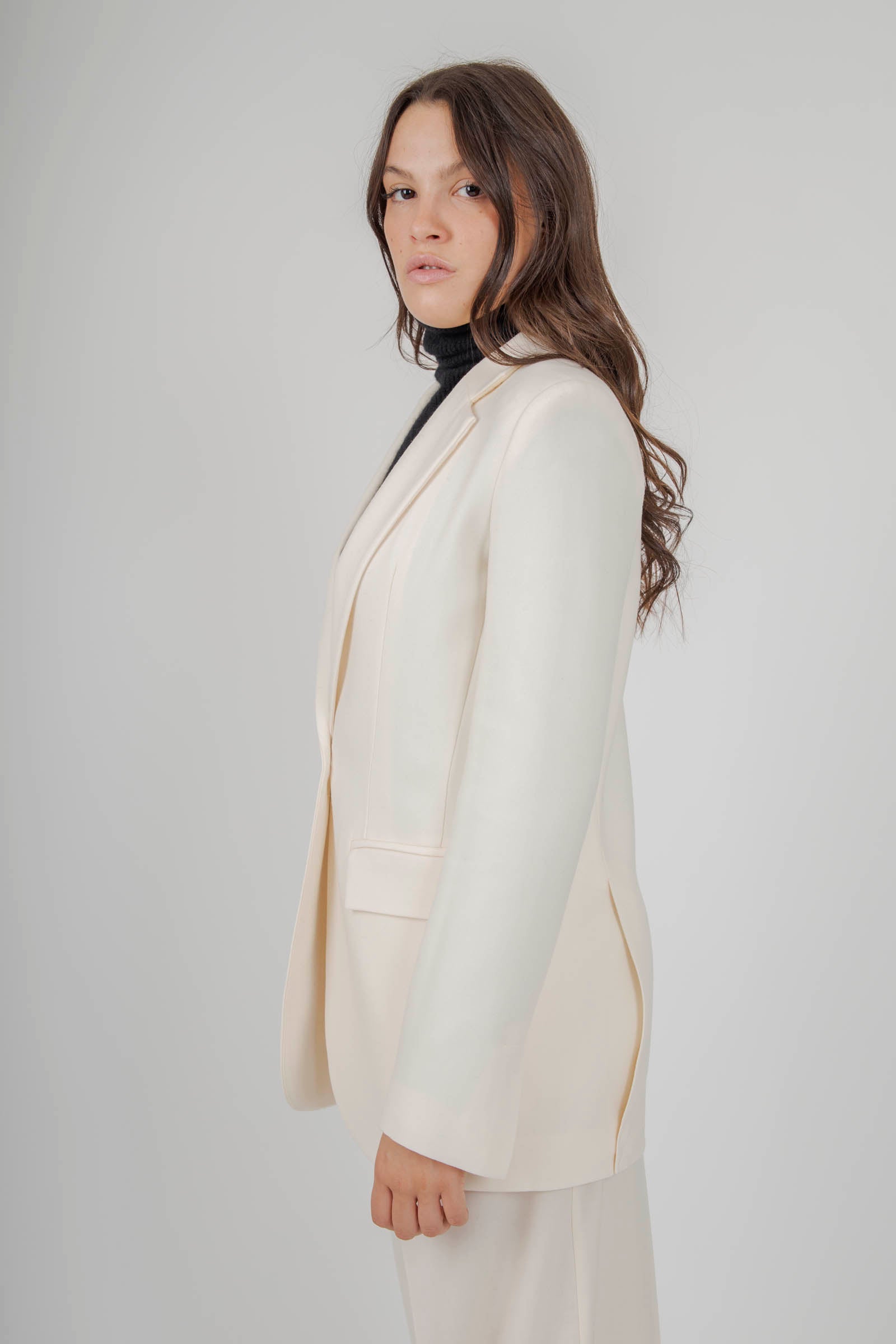 Semicouture Giacca Ebony Bianco Off Donna - 3