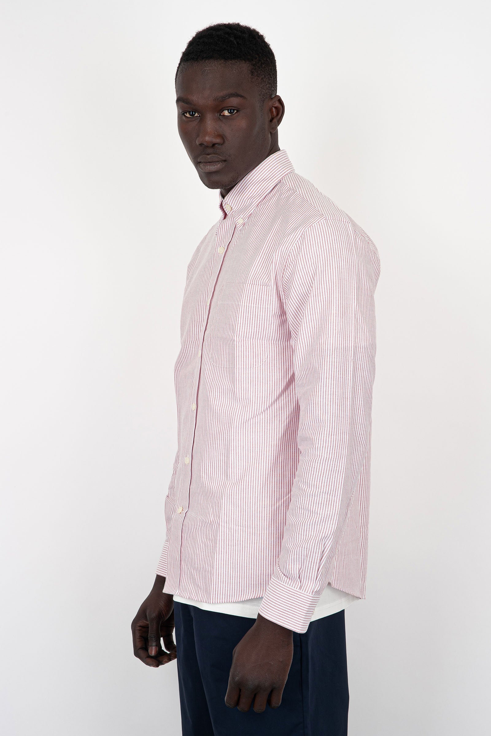 Sebago Camicia Doubling Rosa Uomo - 5