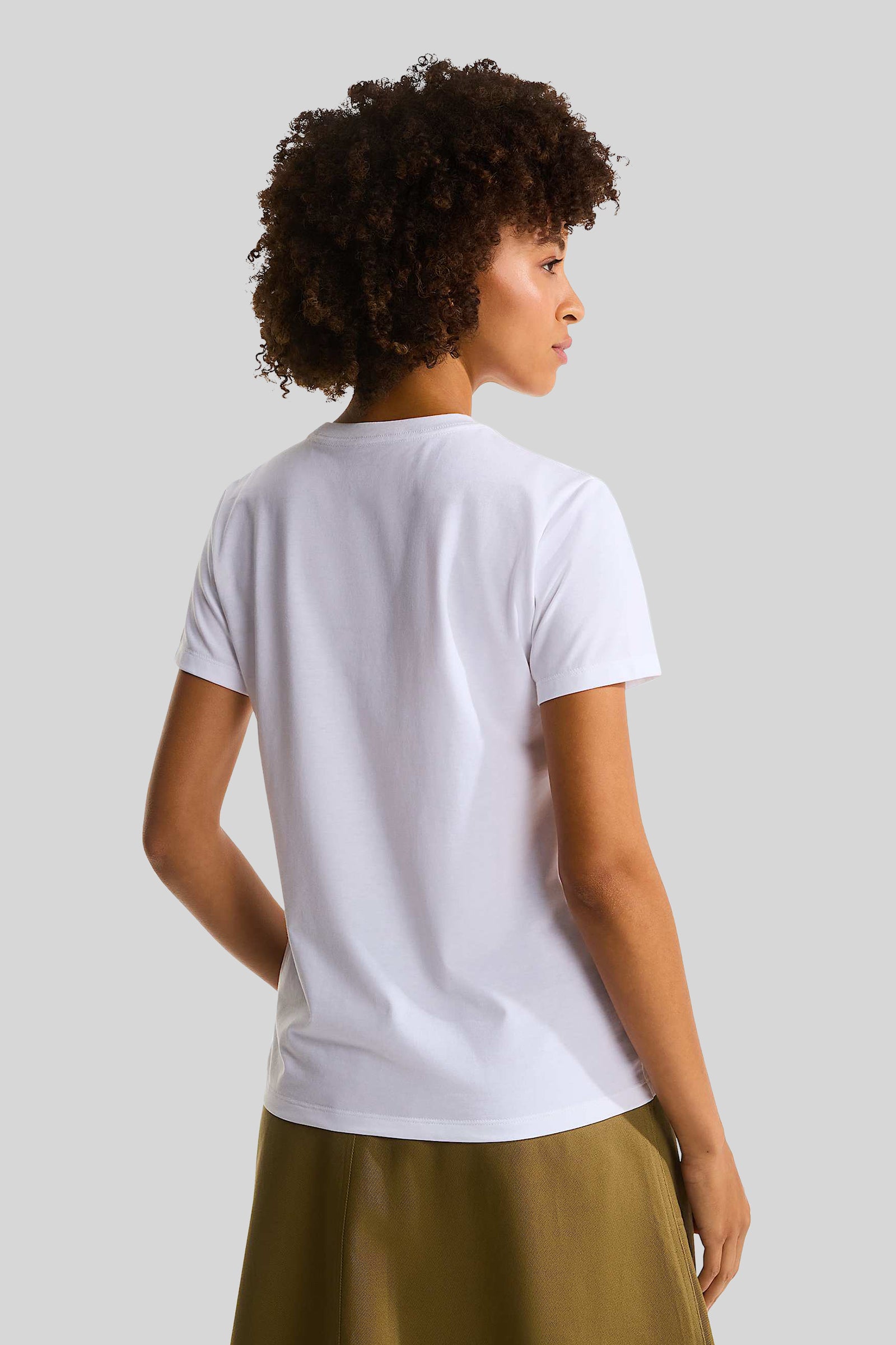 W Evolution Simple Dome Slim T-shirt - 3