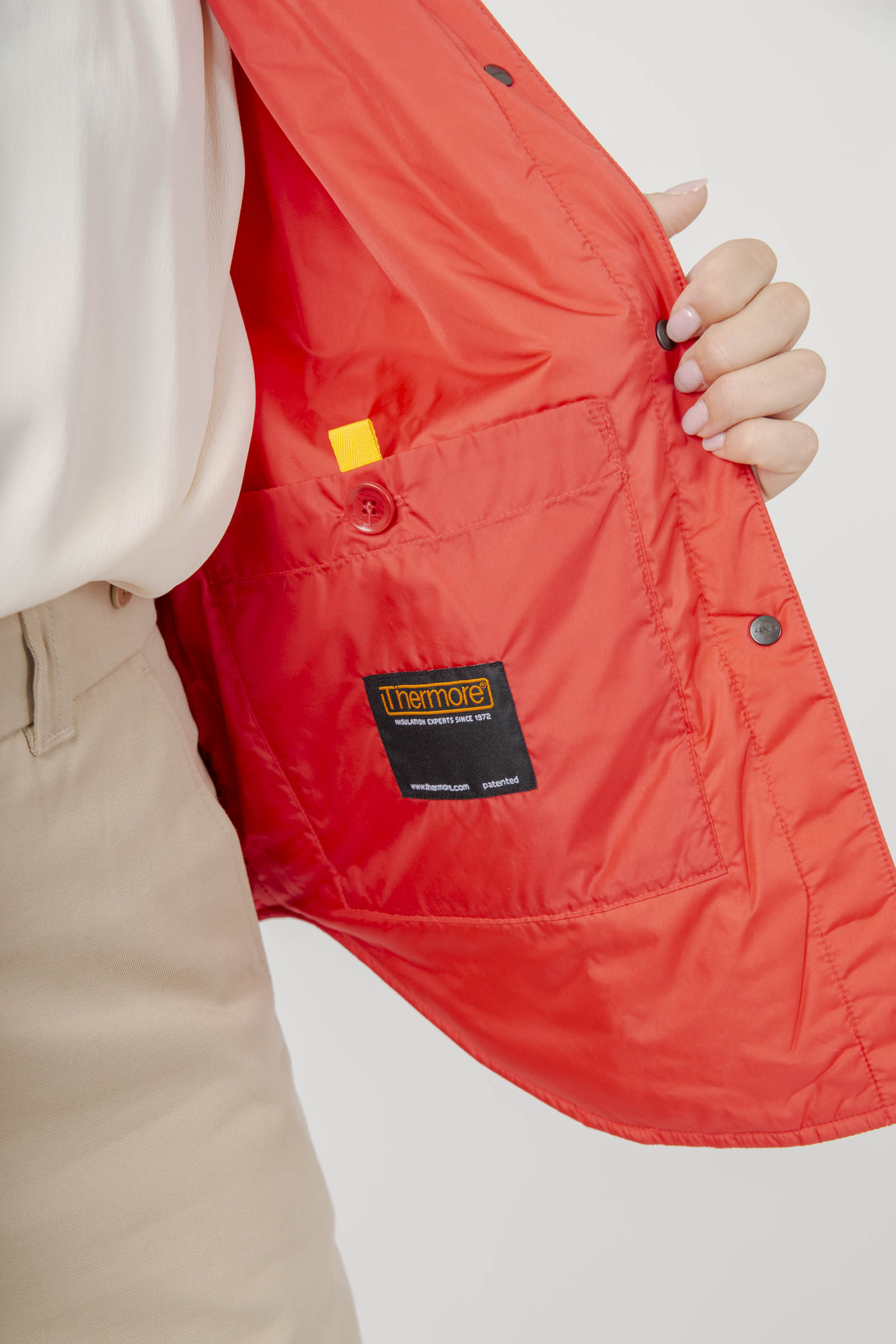 Aspesi Gilet Dot Rosso Donna - 5