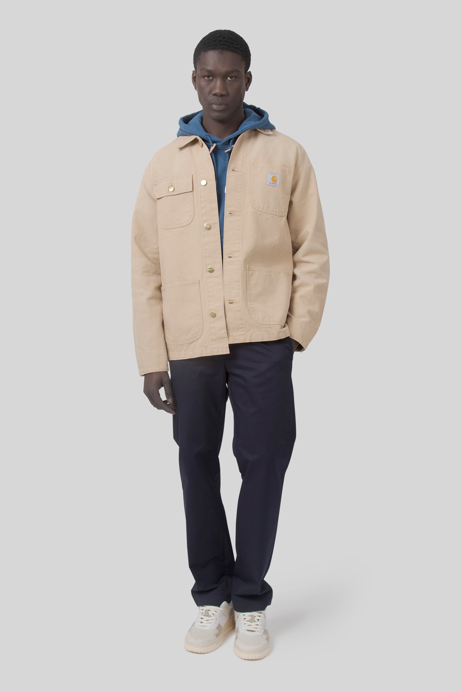 Manifattura Ceccarelli Felpa Hooded Avio Uomo - 2