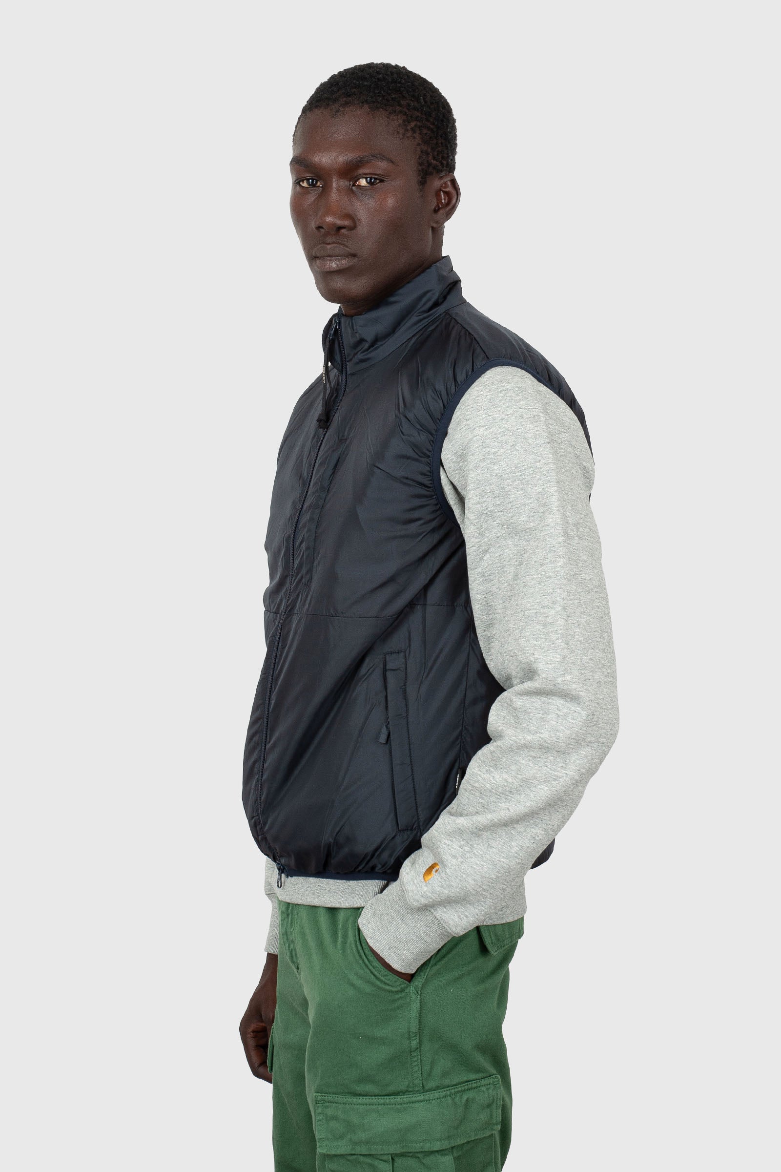 Aspesi Gilet Jill Blu Navy Uomo - 3