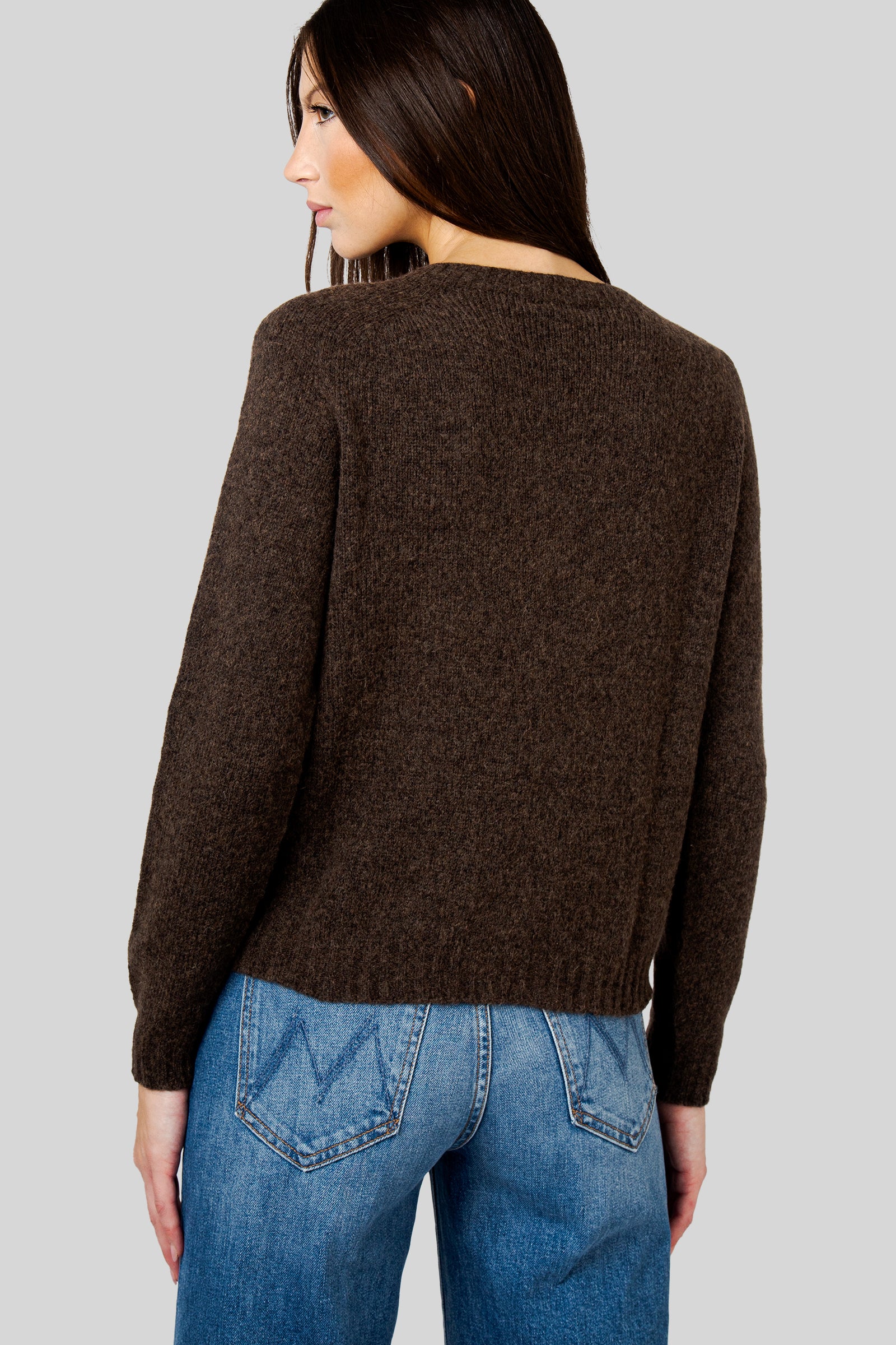 Roberto Collina Maglia Girocollo Corteccia Donna - 5