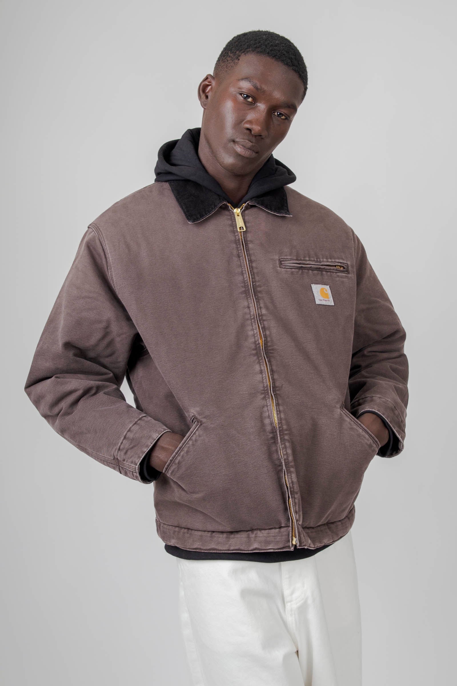 Carhartt Wip Og Detroit Jacket Tabacco Uomo - 3